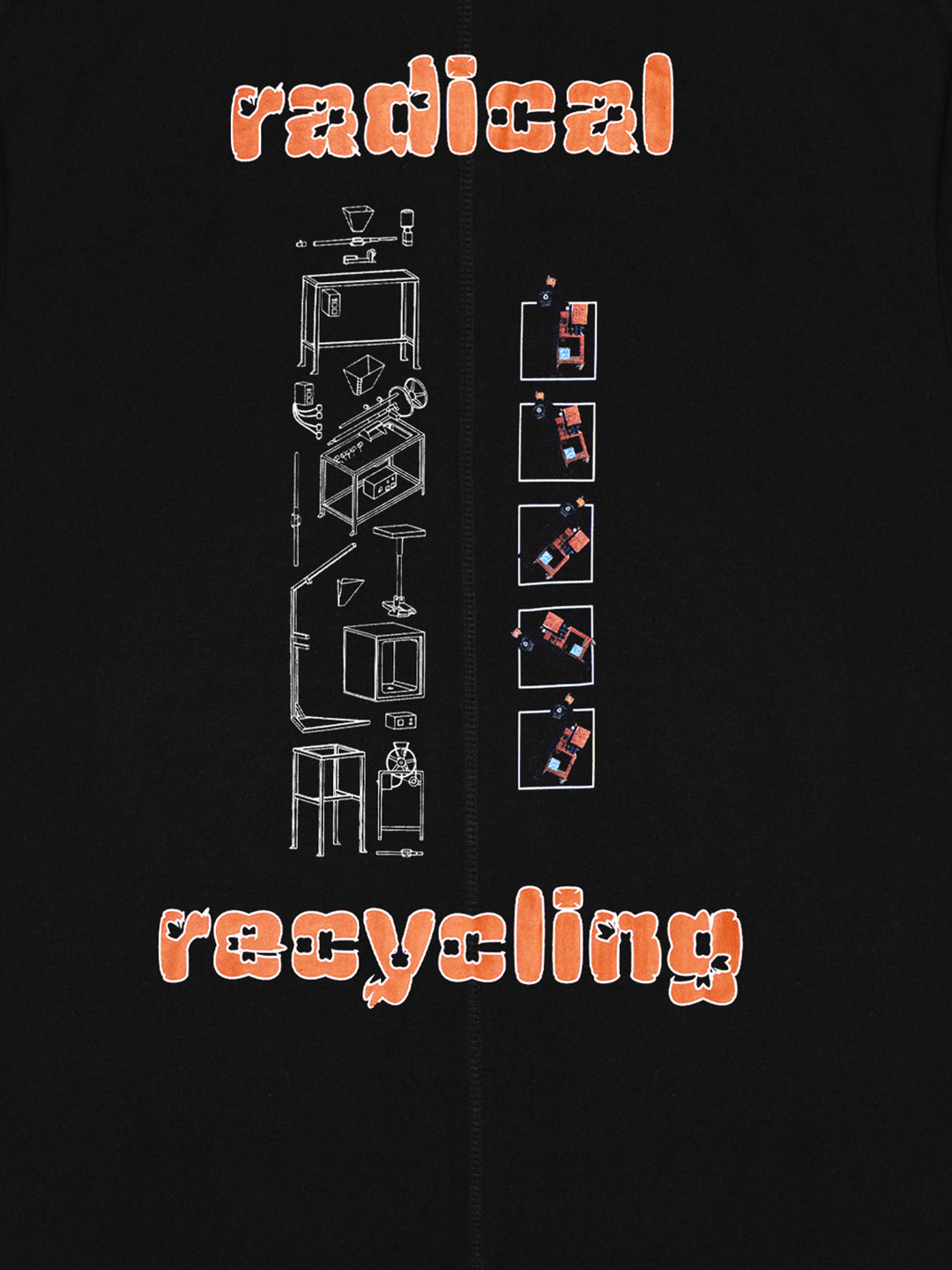 Recycling Machine T-shirt Black