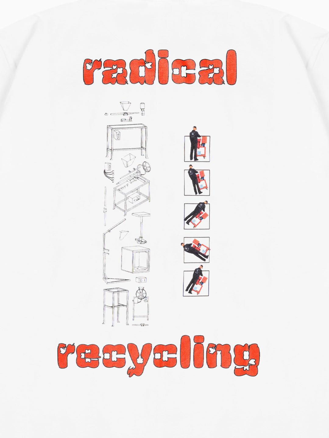 Recycling Machine T-Shirt White