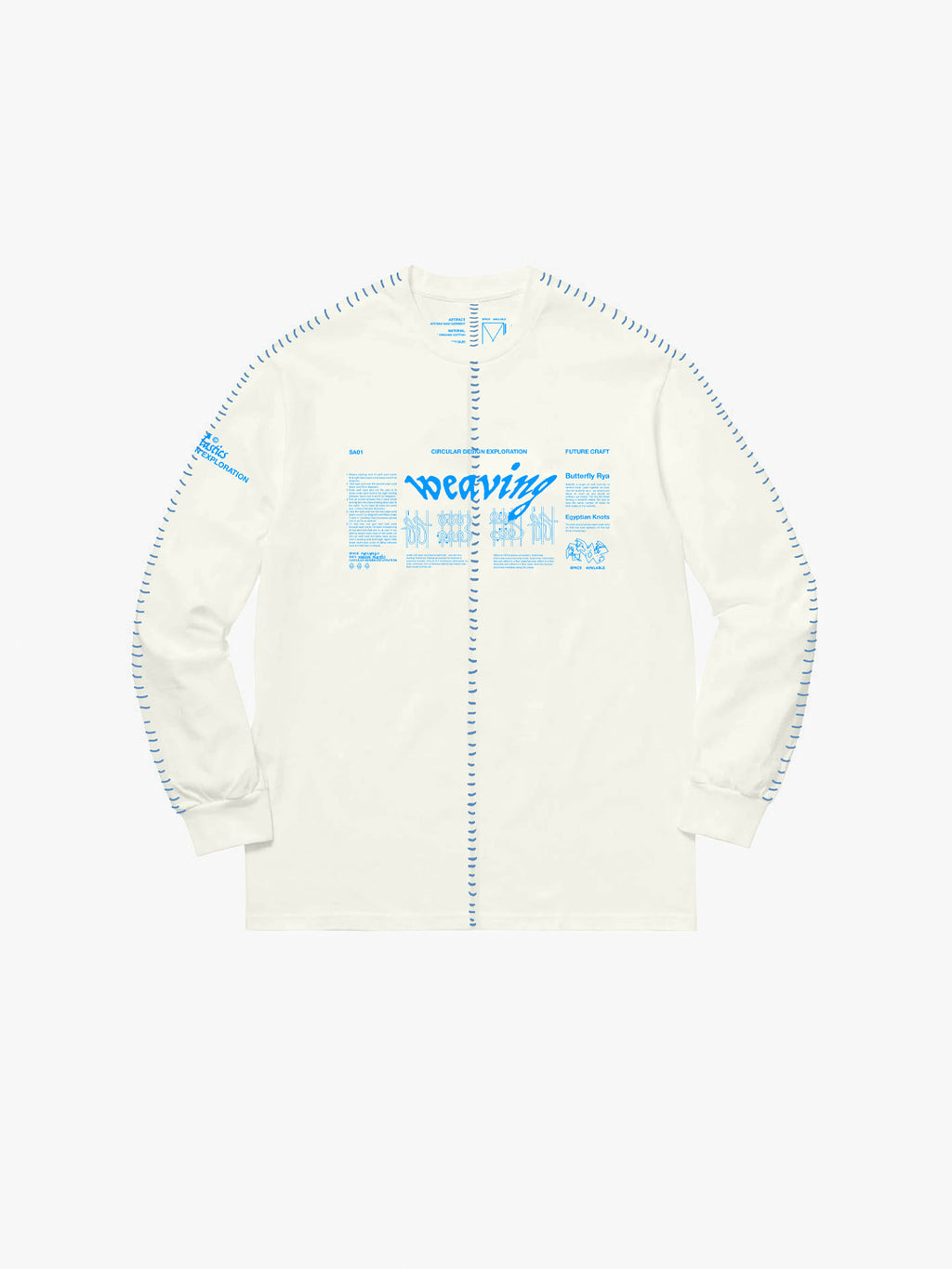 Artisan Weaving Long-Sleeve Natural