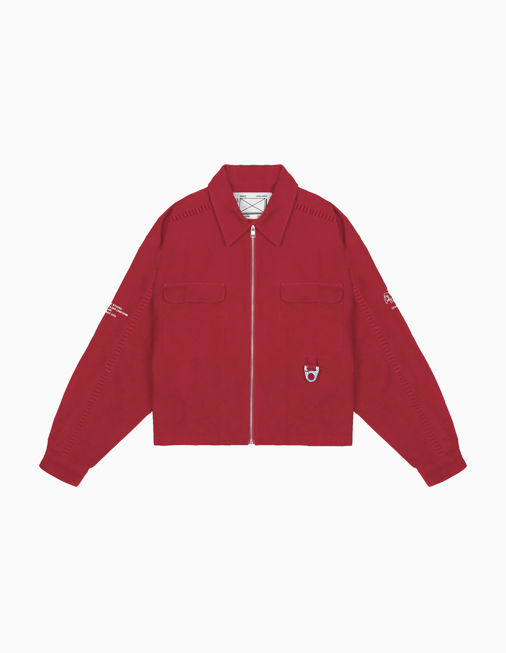 Recycling Uniform Jacket Red