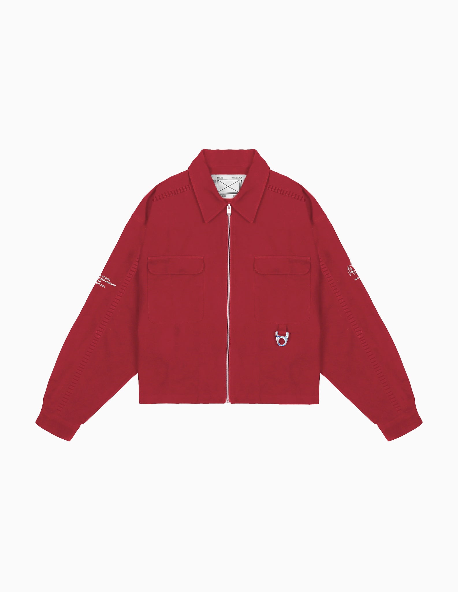 Recycling Uniform Jacket Red