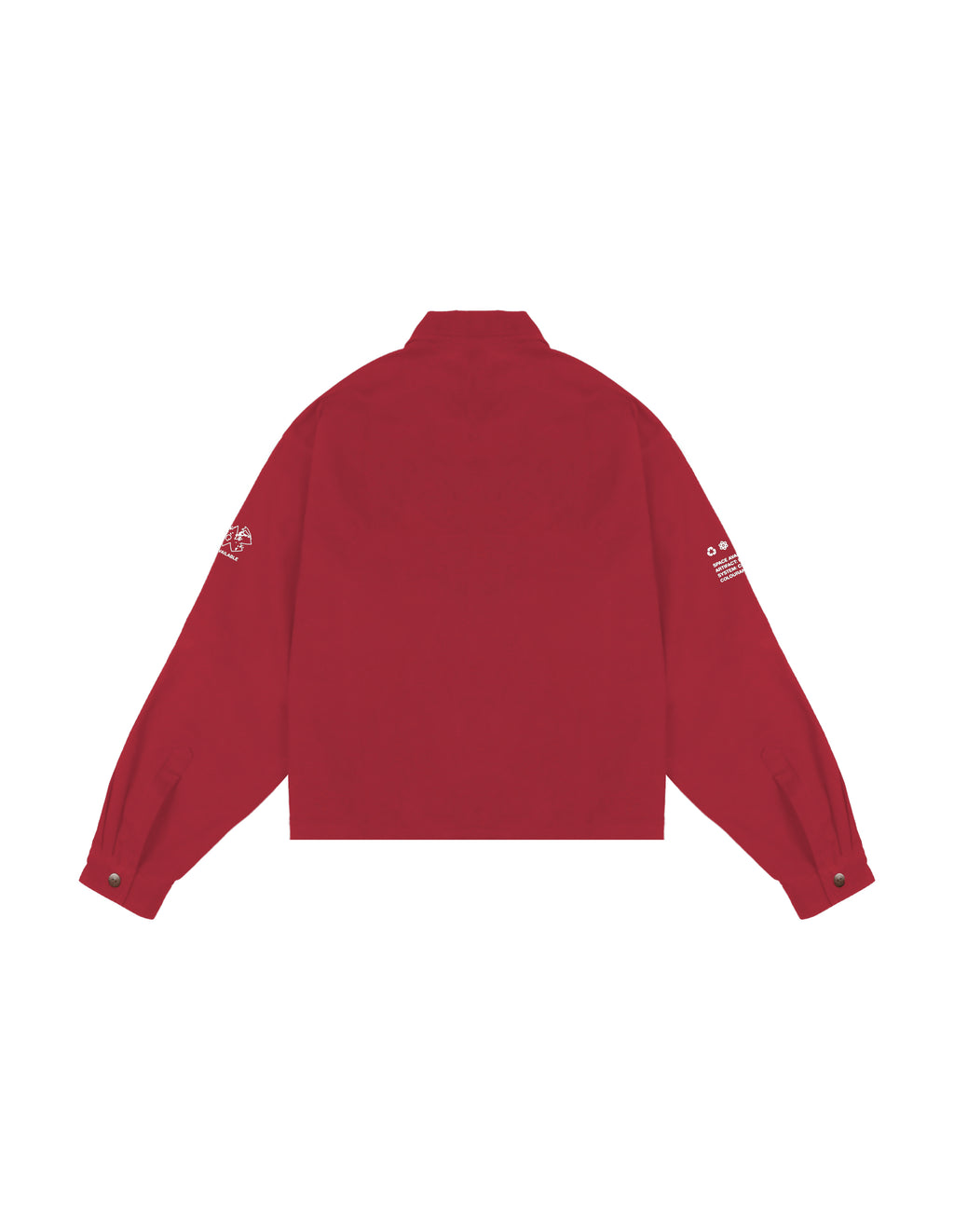 Recycling Uniform Jacket Red