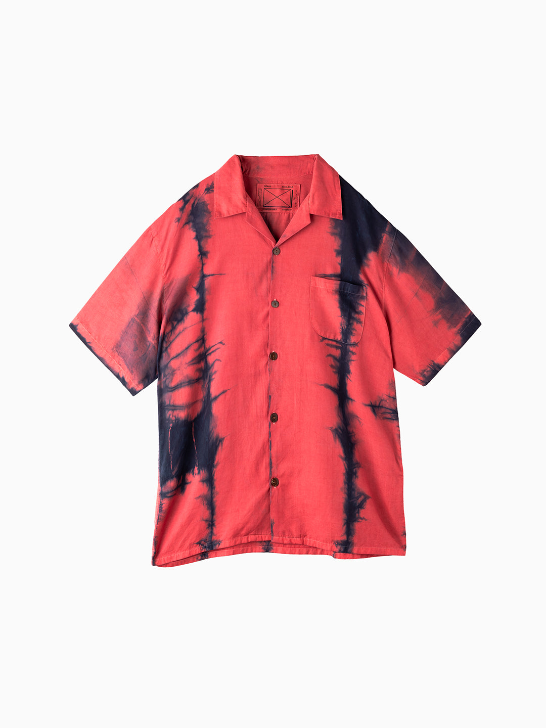 Ritual Shirt Tie Dye Red