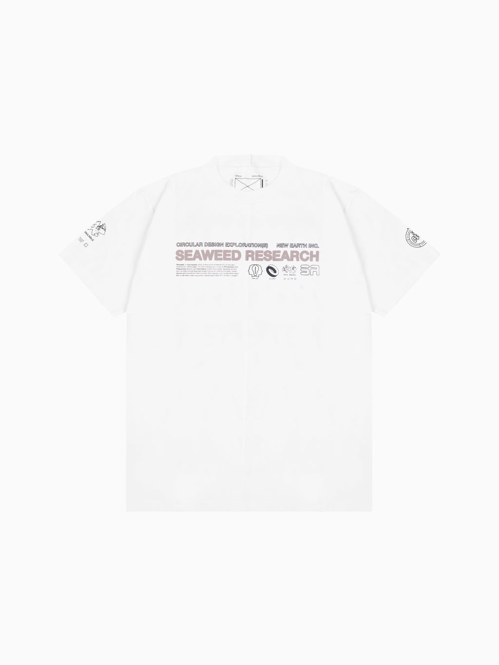 Seaweed Research Tee White