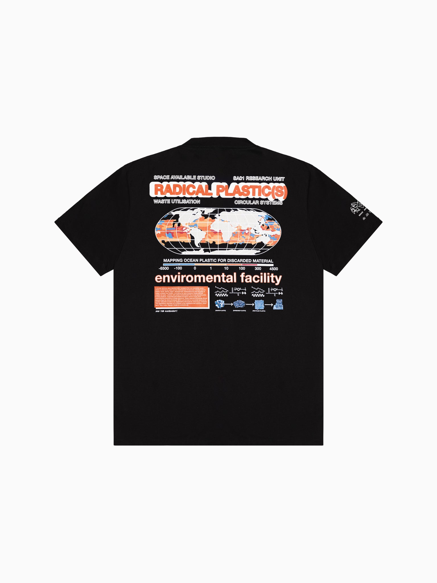 Radical Plastic Tee Black