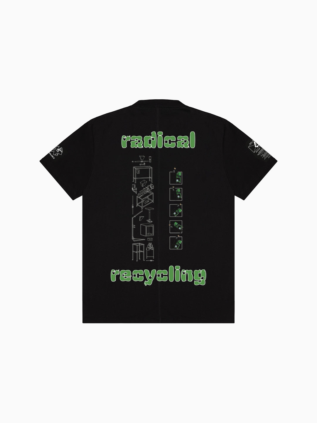 Radical Recycling Tee Black