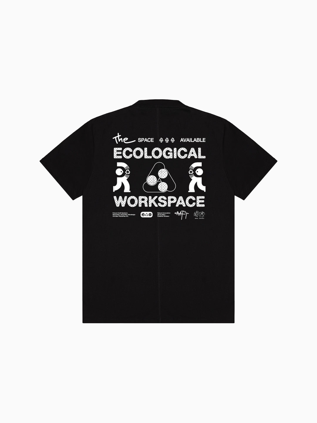 Ecological Workspace Tee Black
