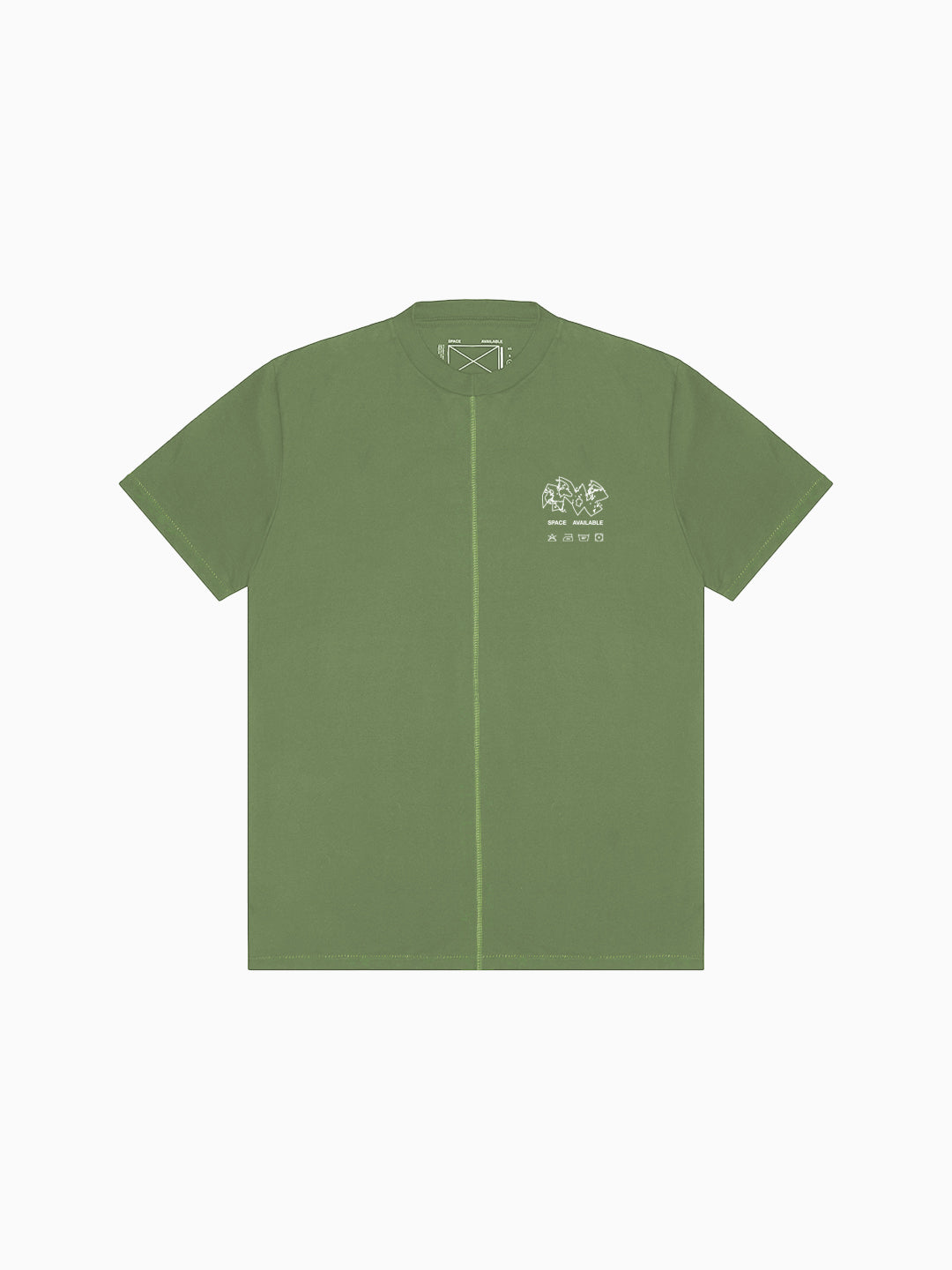 Plant Based Basic Tee Green