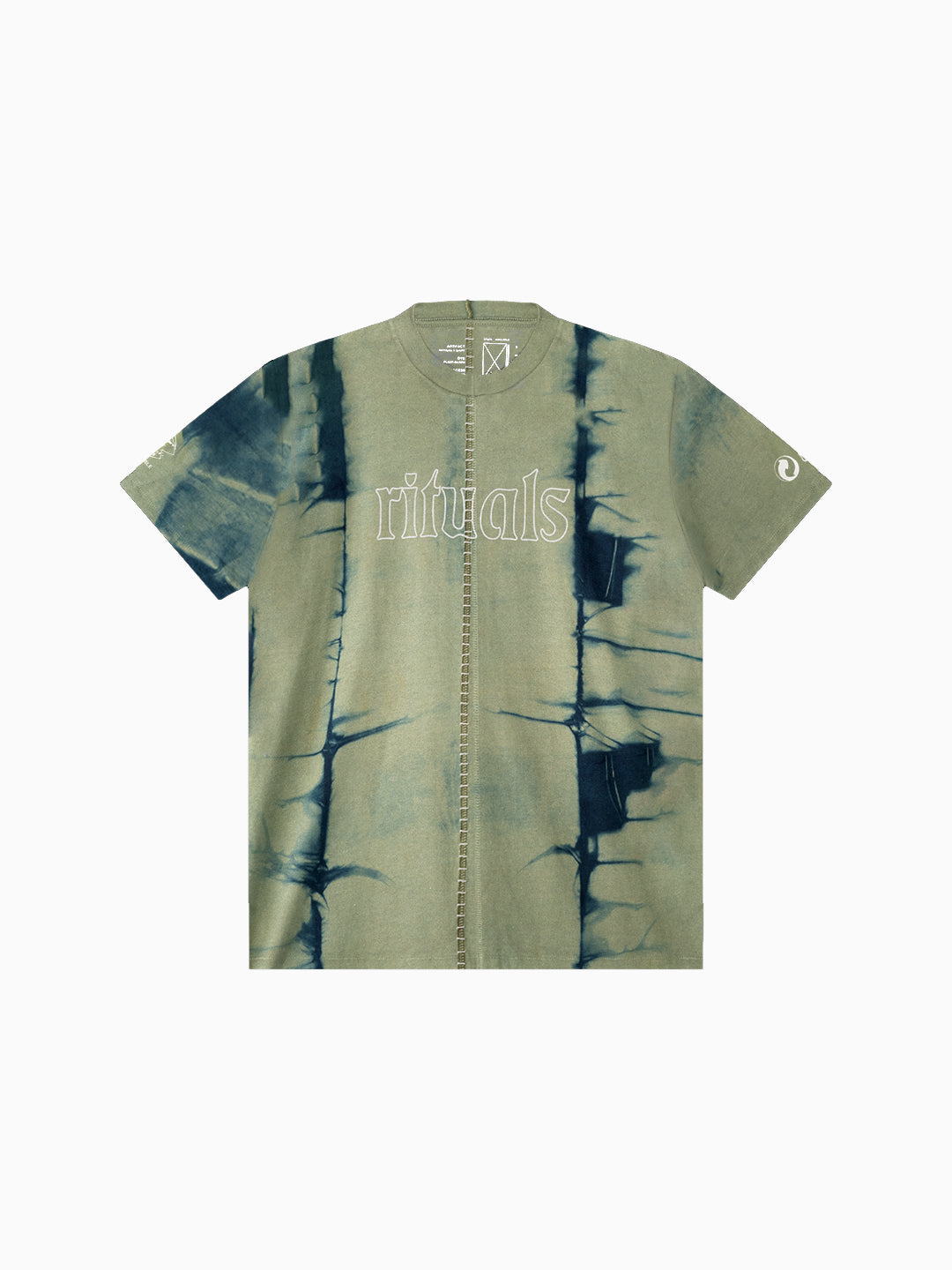 Ritual Tie Dye Tee Green