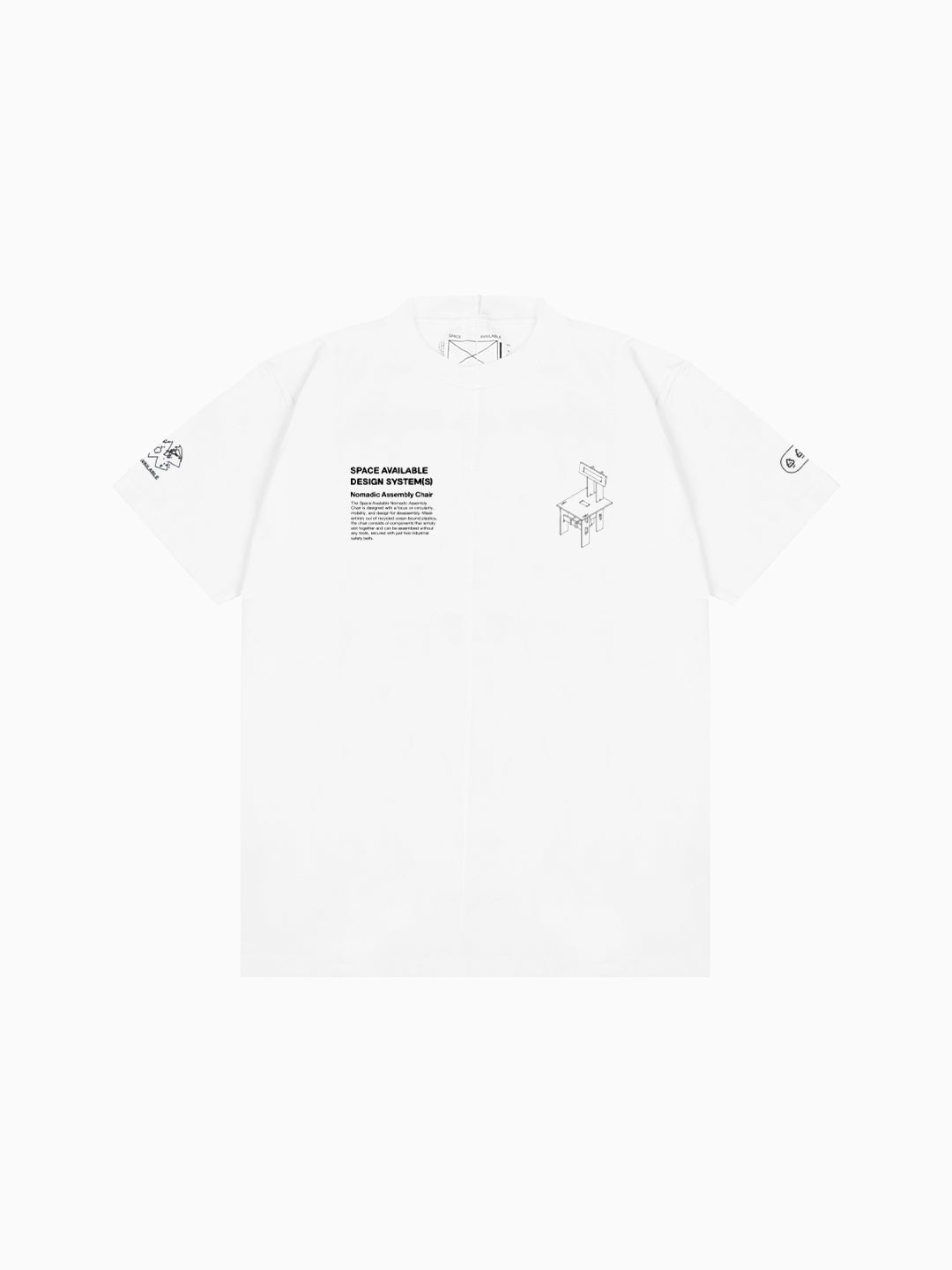 Nomadic Chair Tee White