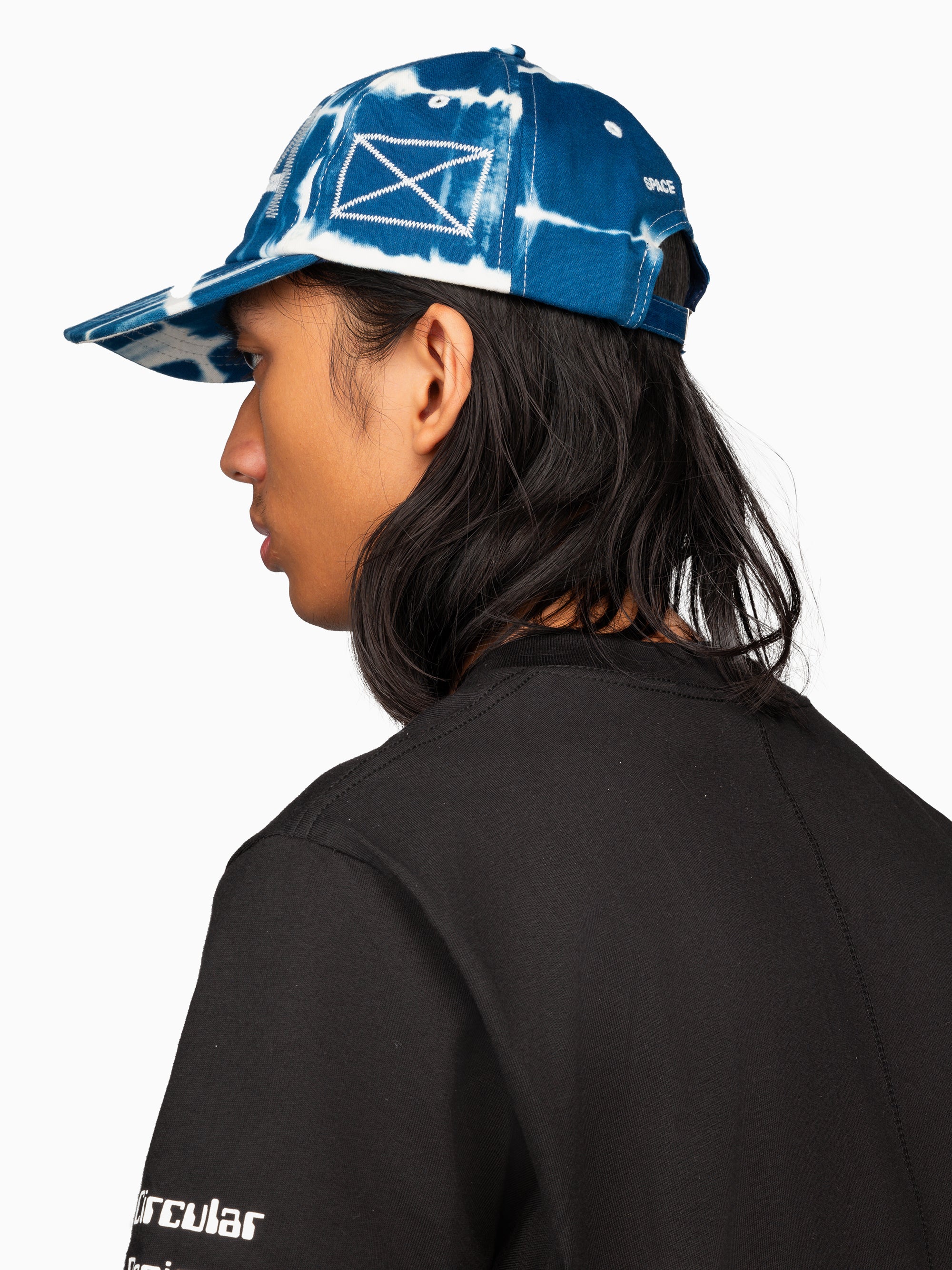 Artisan Tie Dye Cap Indigo – Space Available