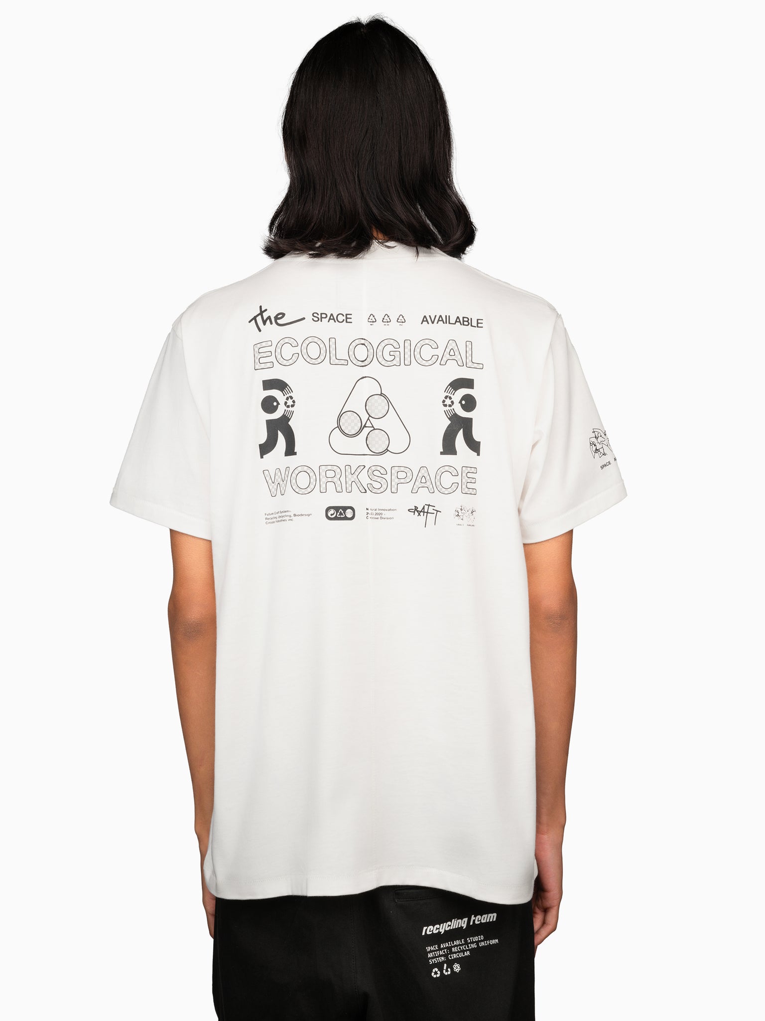 Ecological Workspace Tee White