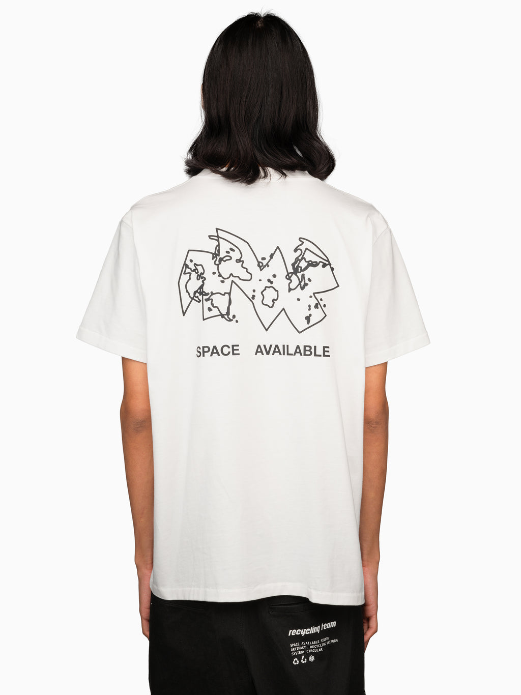 SA Map Tee White