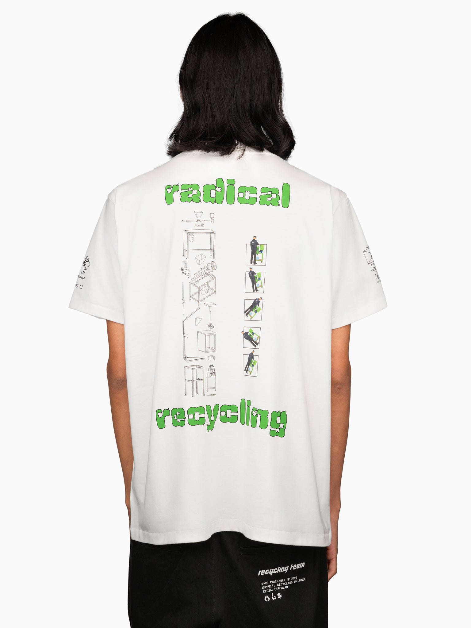 Radical Recycling Tee White