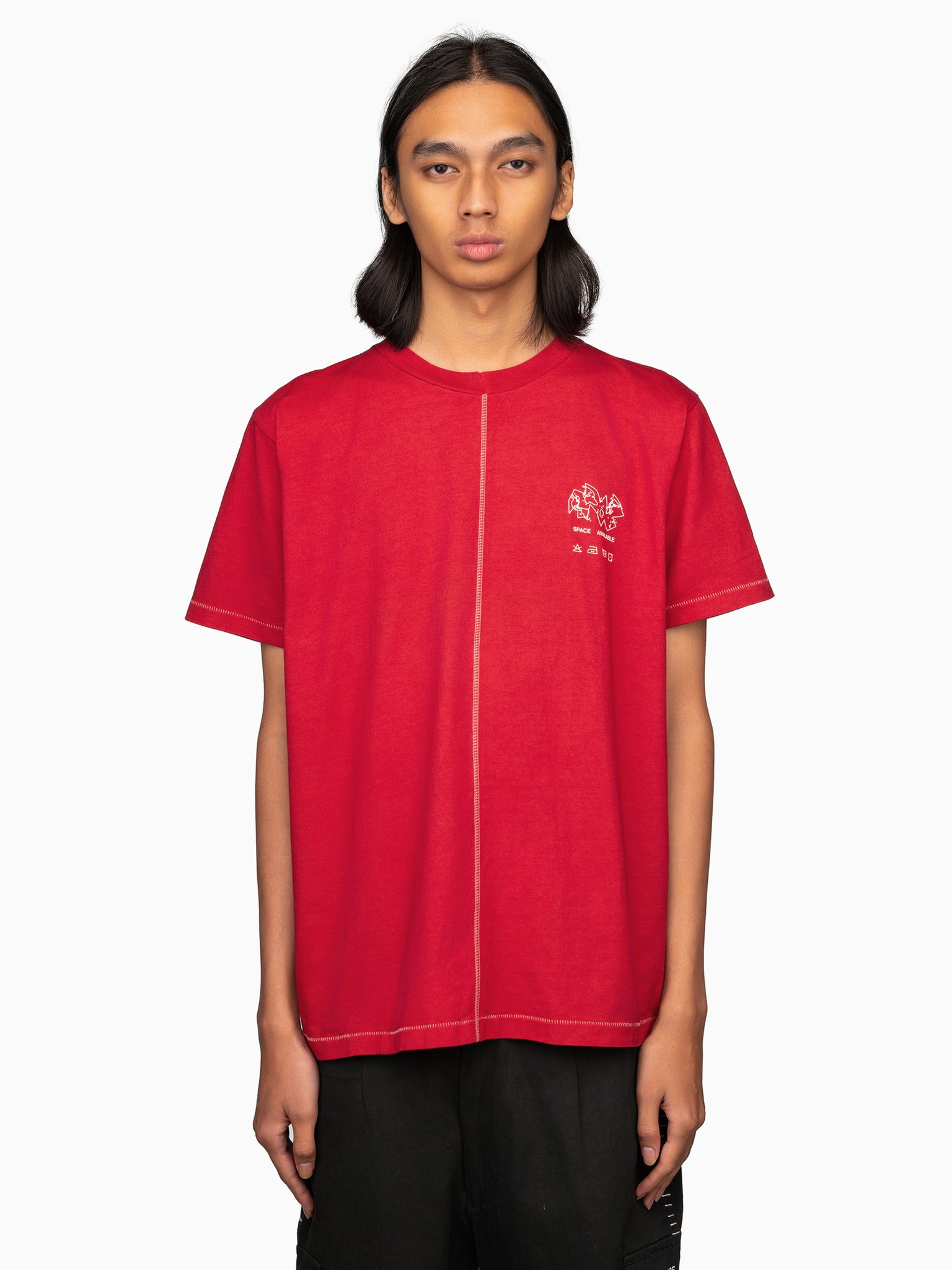 Plant Based Basic Tee Red