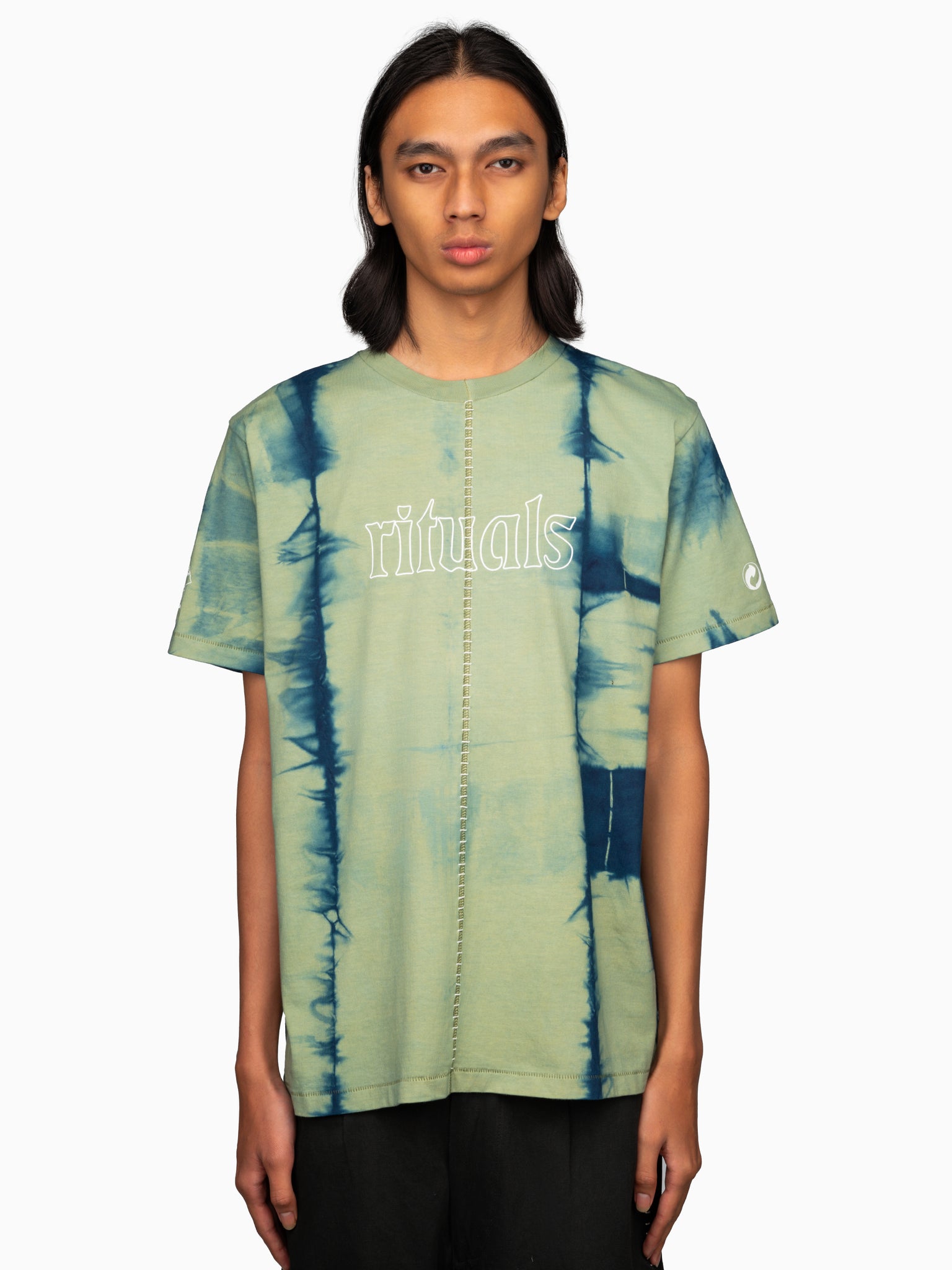 Ritual Tie Dye Tee Green