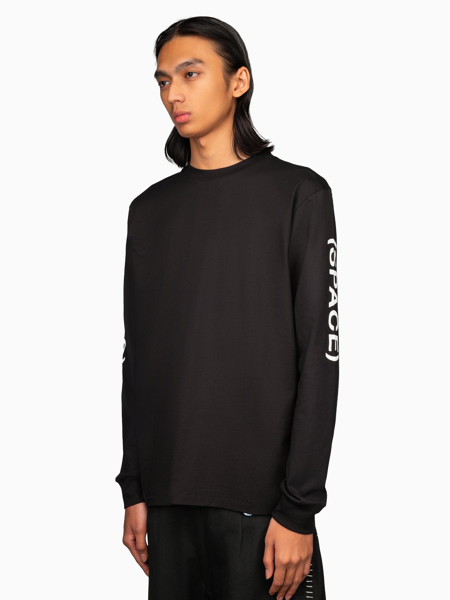 Inner Space Long Sleeve Tee Black