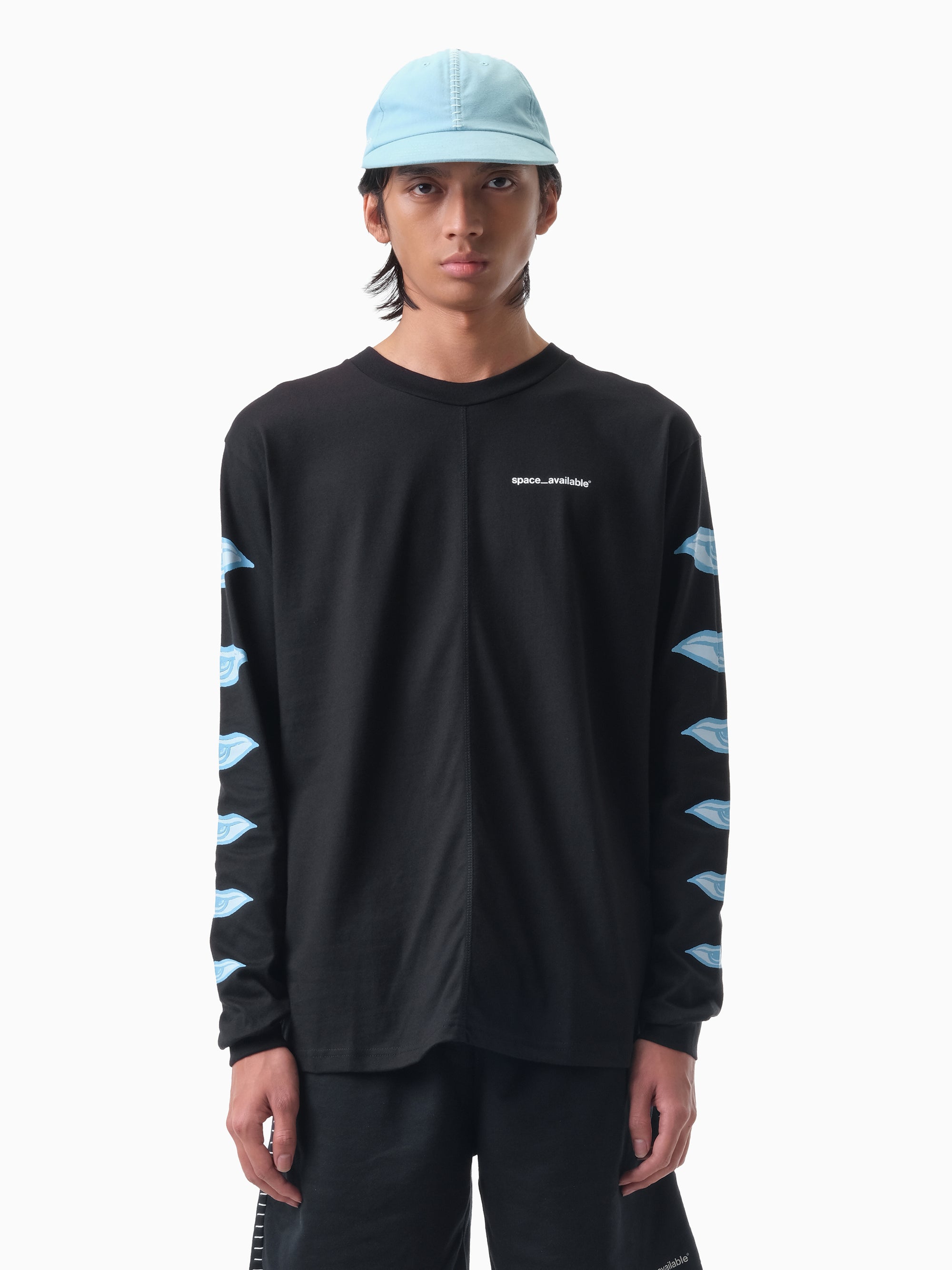 Minds Eye Long Sleeve T-shirt Black