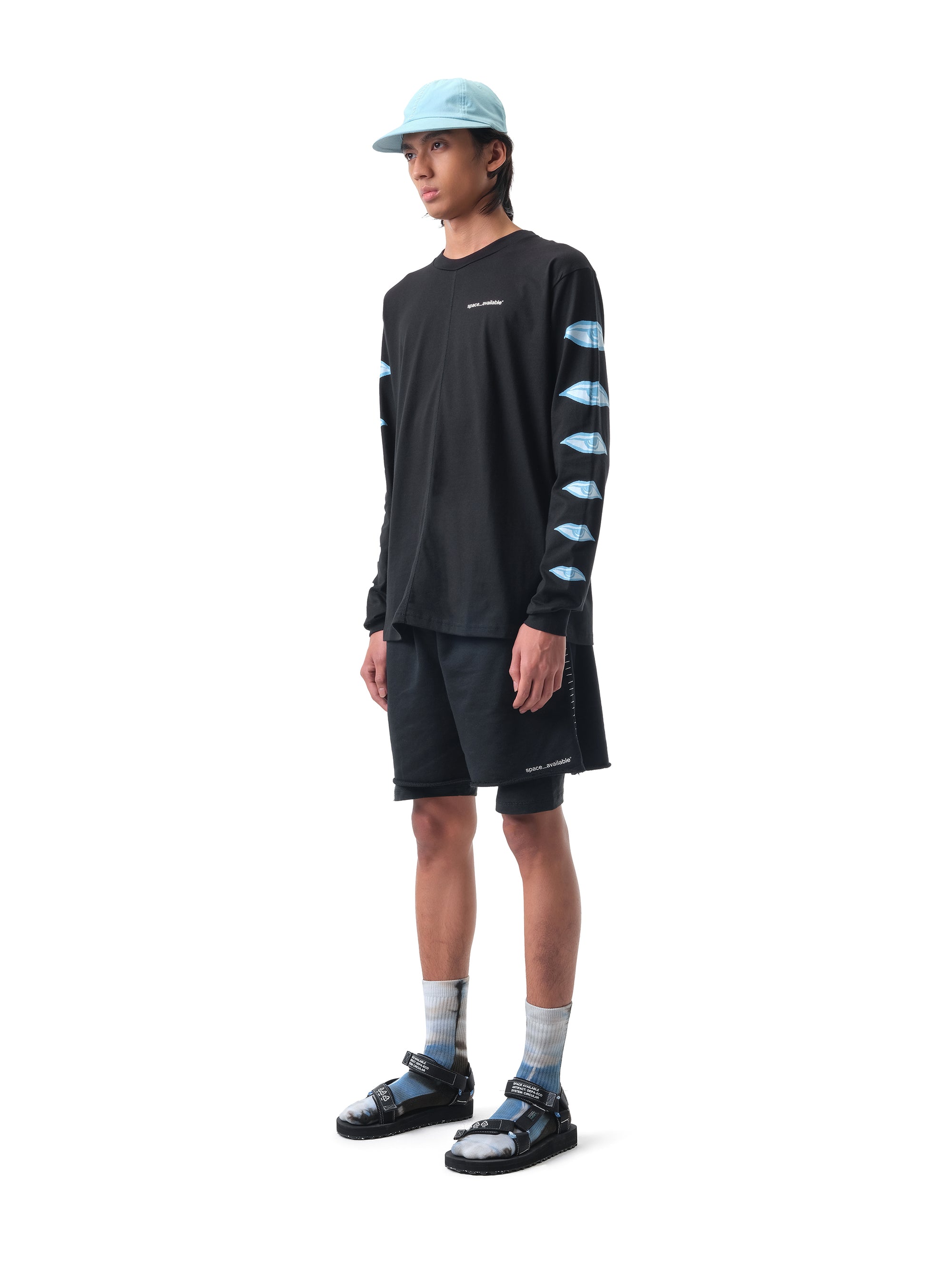 Minds Eye Long Sleeve T-shirt Black