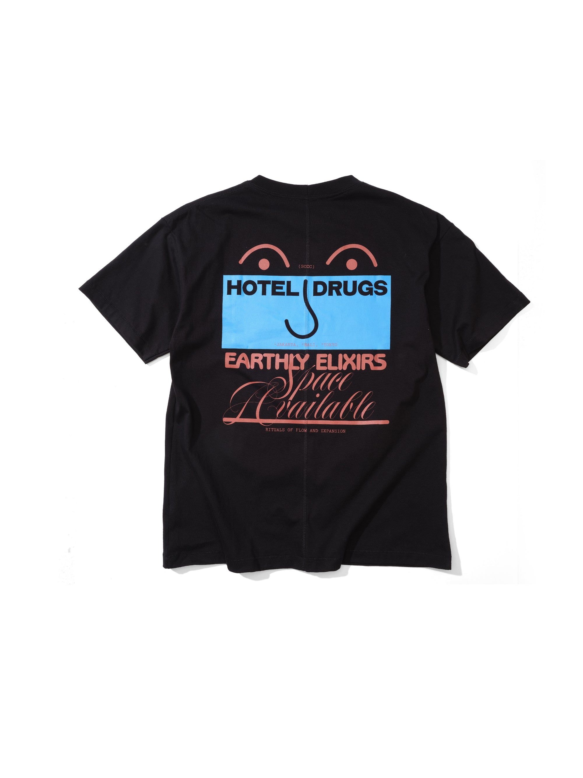 SA x Hotel Drug Tee Black