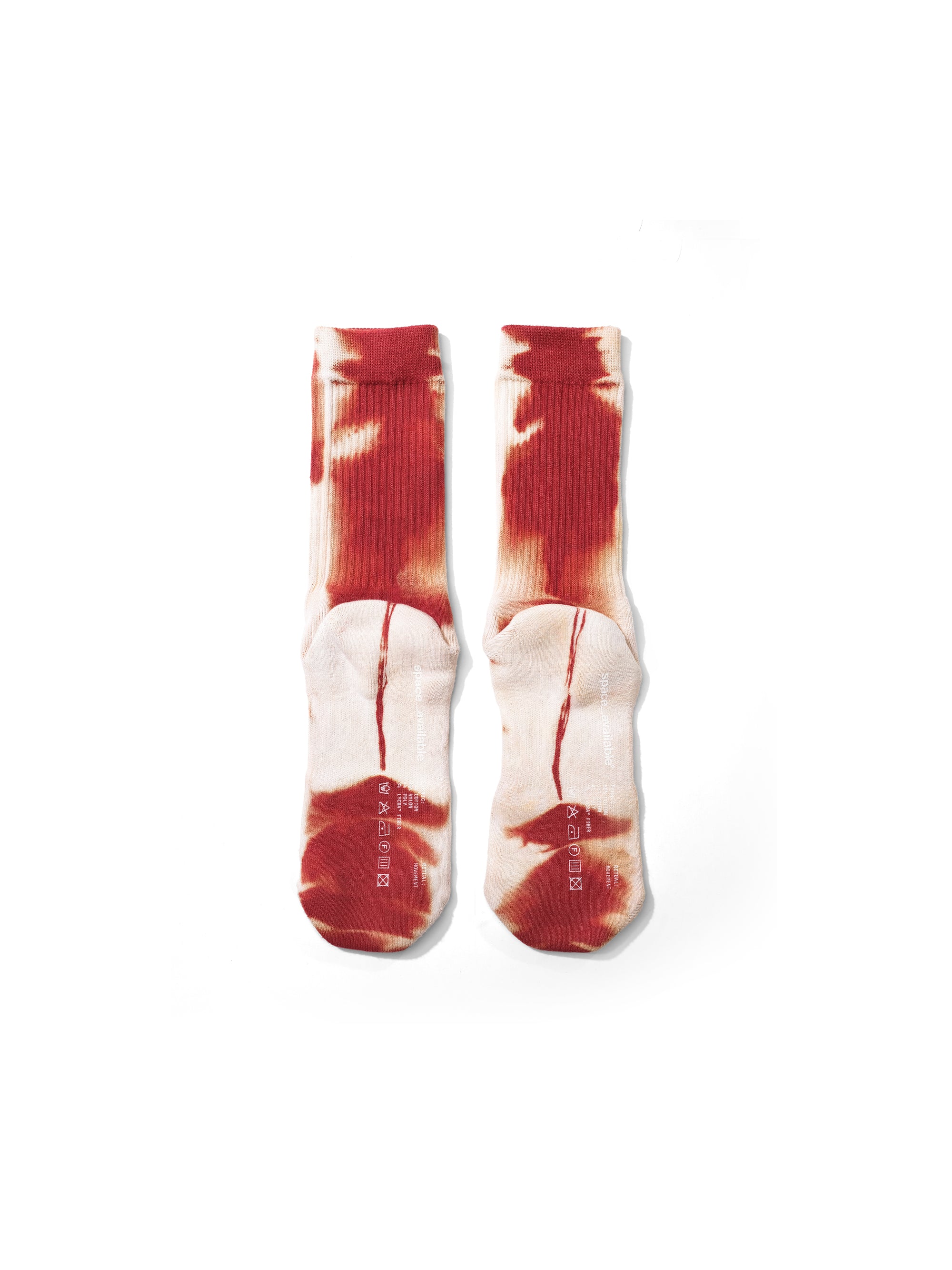 Natural Movement Plant Dye Socks Red