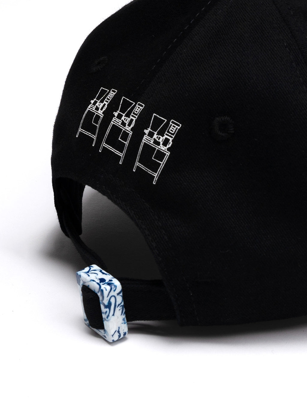 Bali Recycling Club Cap Black