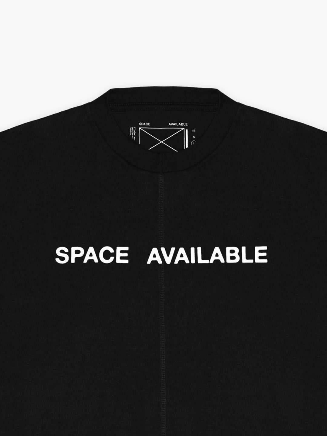 SA LOGO T-SHIRT BLACK
