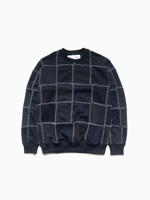 Artisan Patch Sweatshirt Black