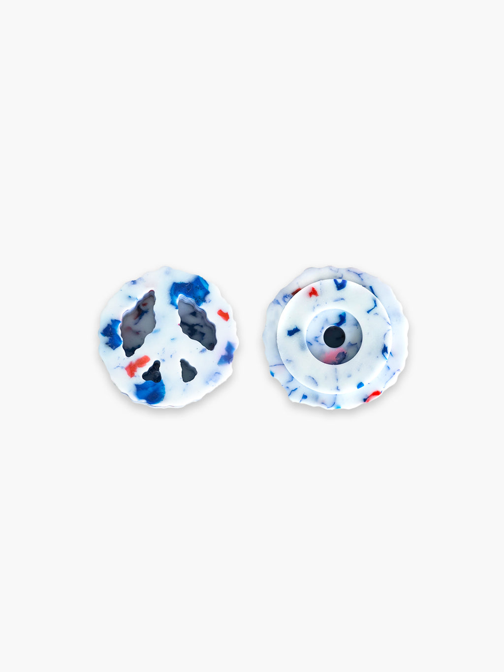 Recycled 7 Inch Vinyl Adapter White