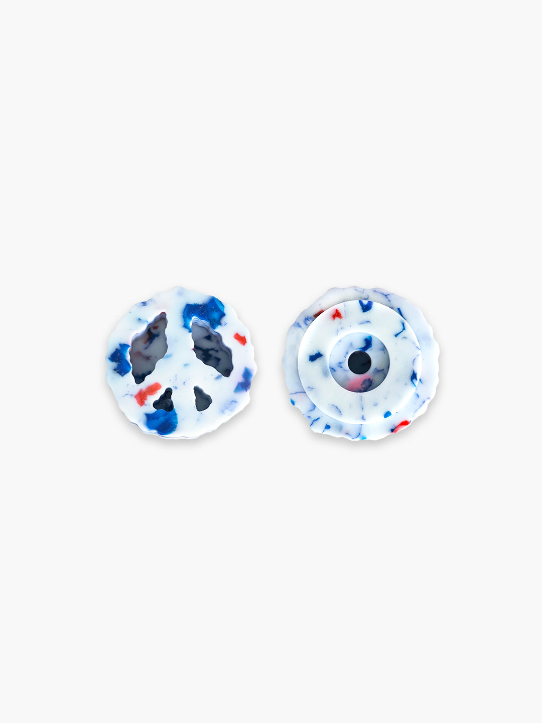 Recycled 7 Inch Vinyl Adapter White