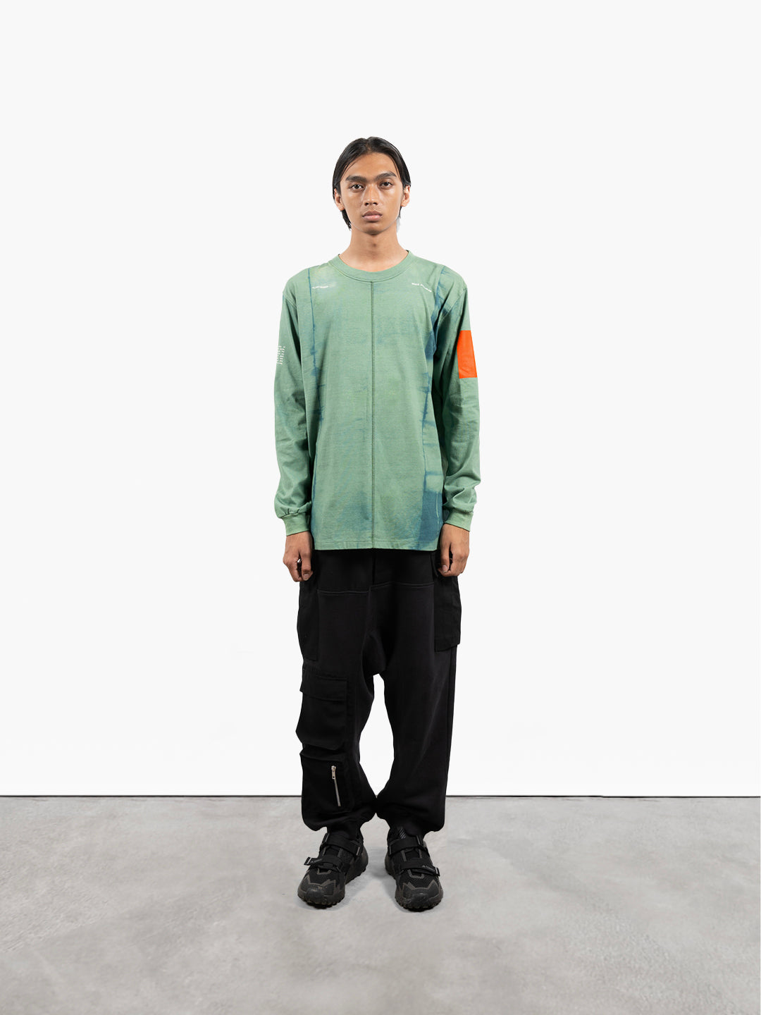 Plant-based Long Sleeve T-shirt Green