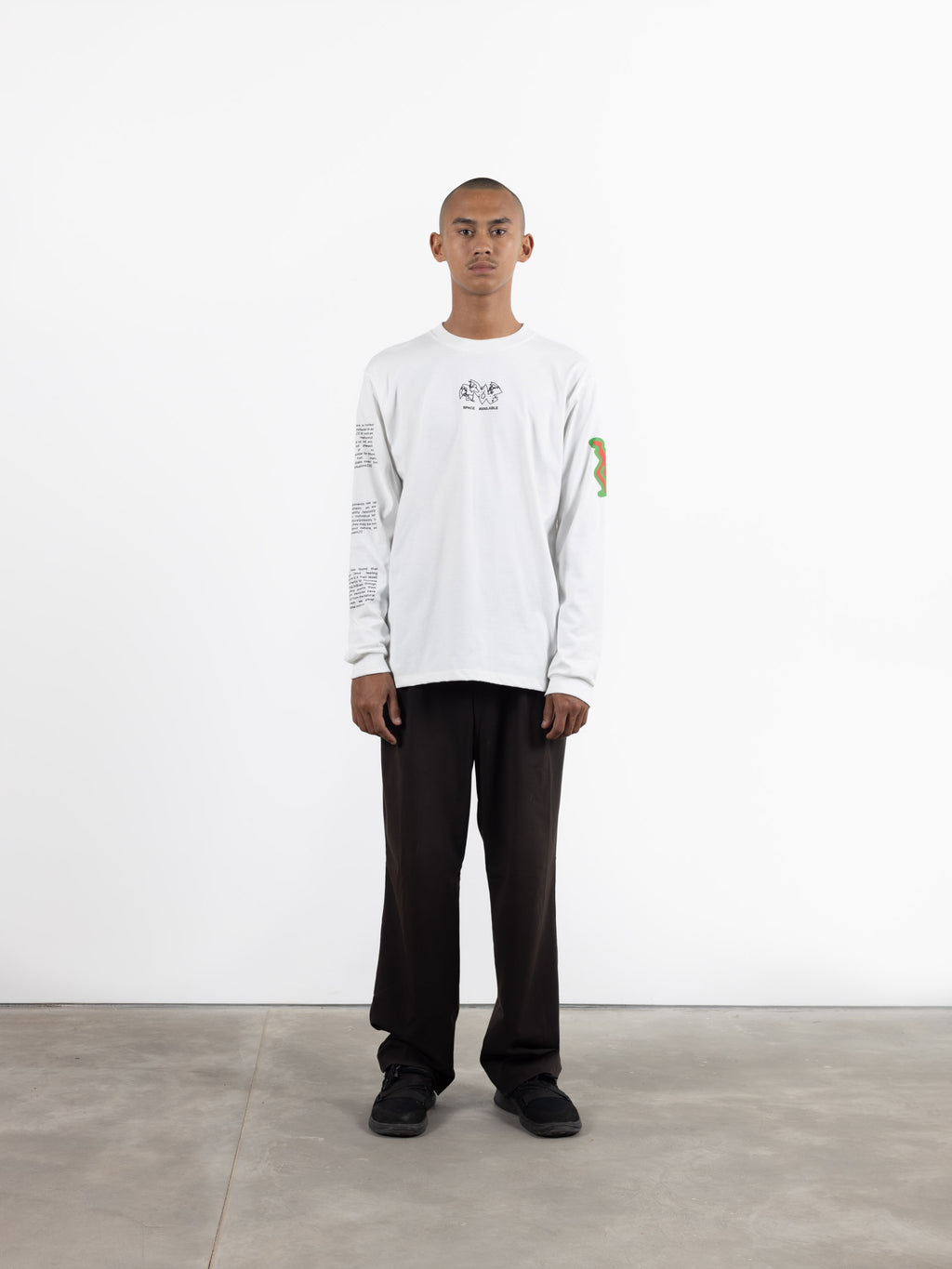 Utopia Dreams Long Sleeve T-Shirt White