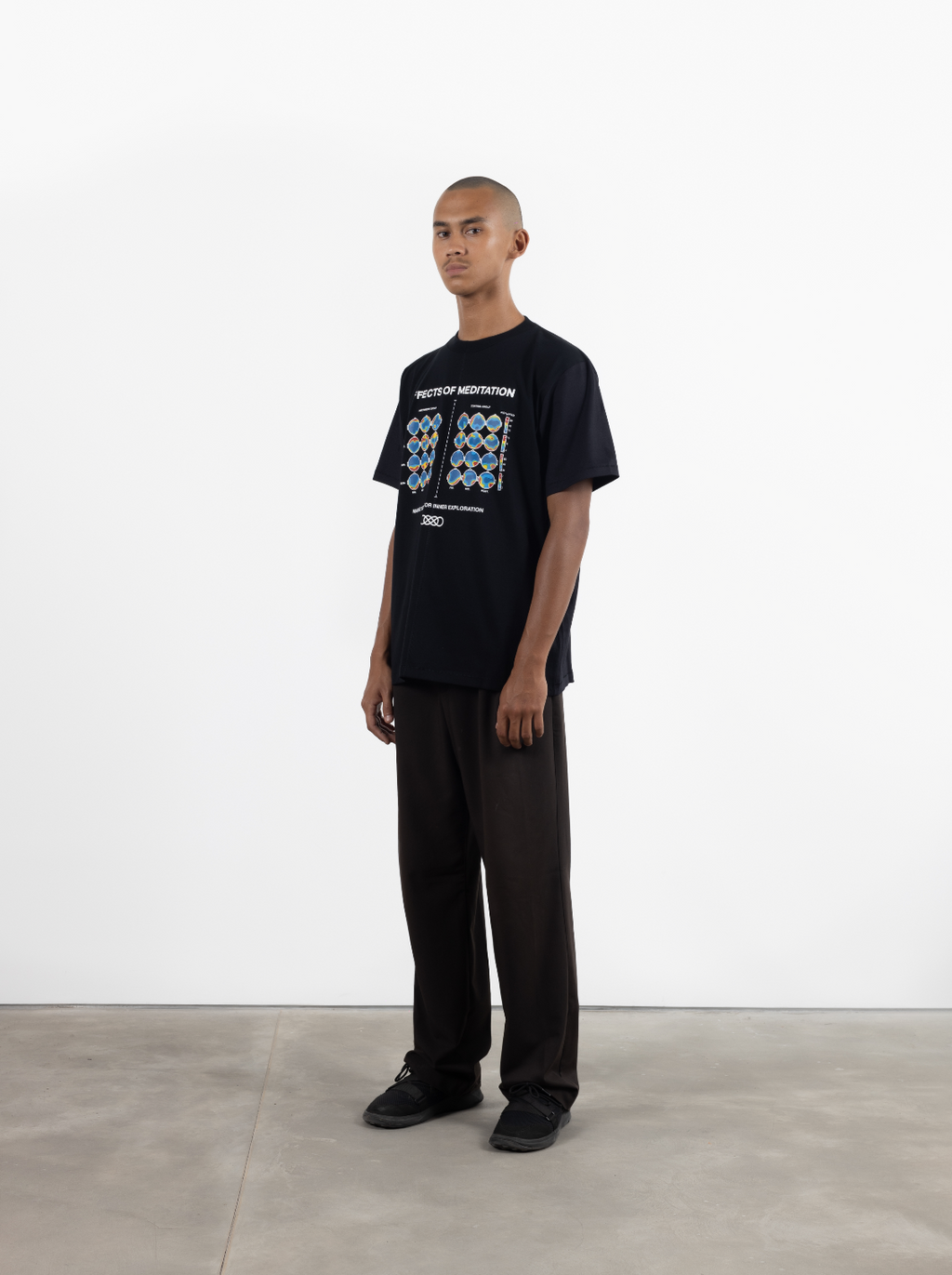 Effects of Meditation T-Shirt Black