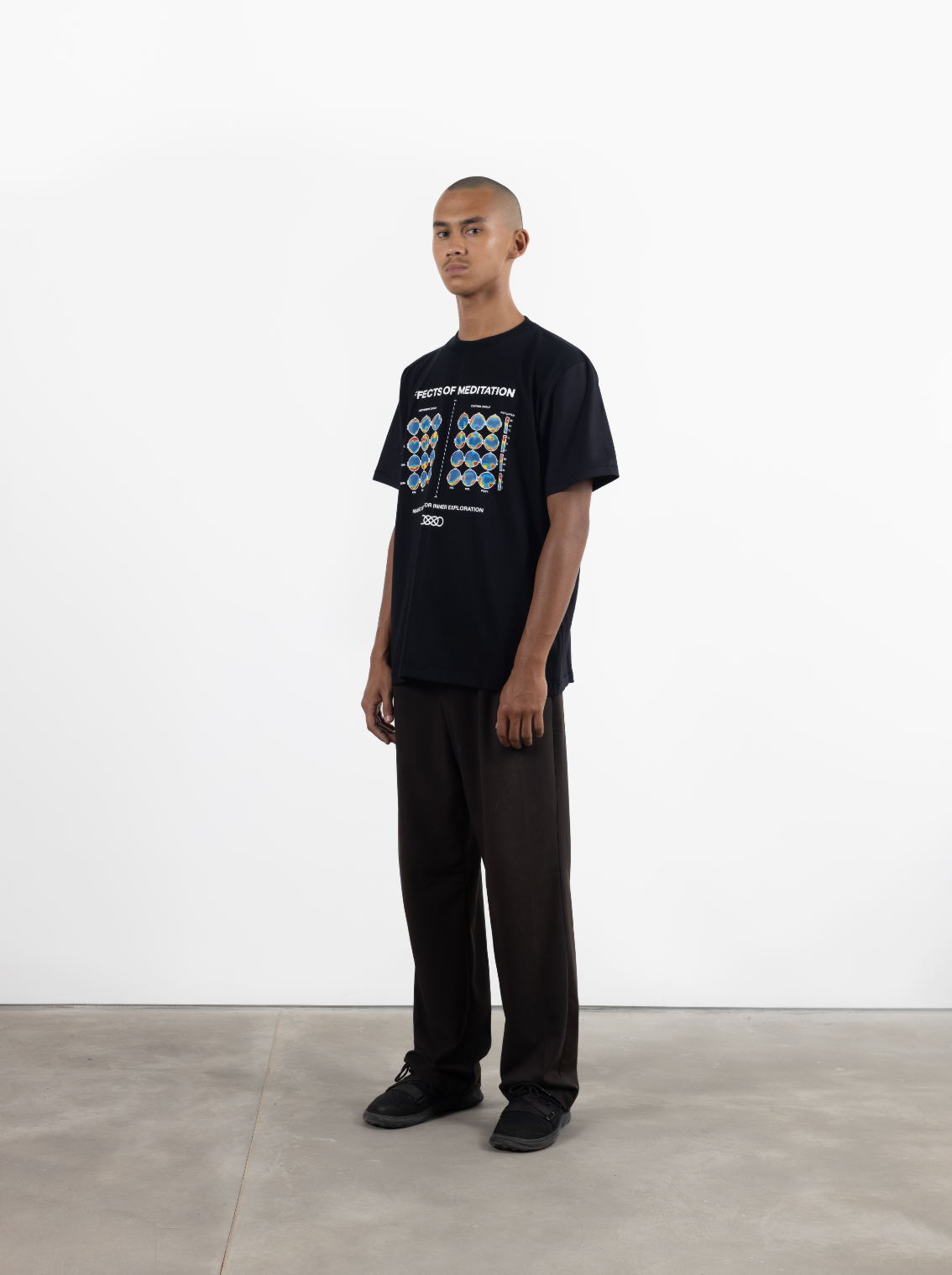Effects of Meditation T-Shirt Black