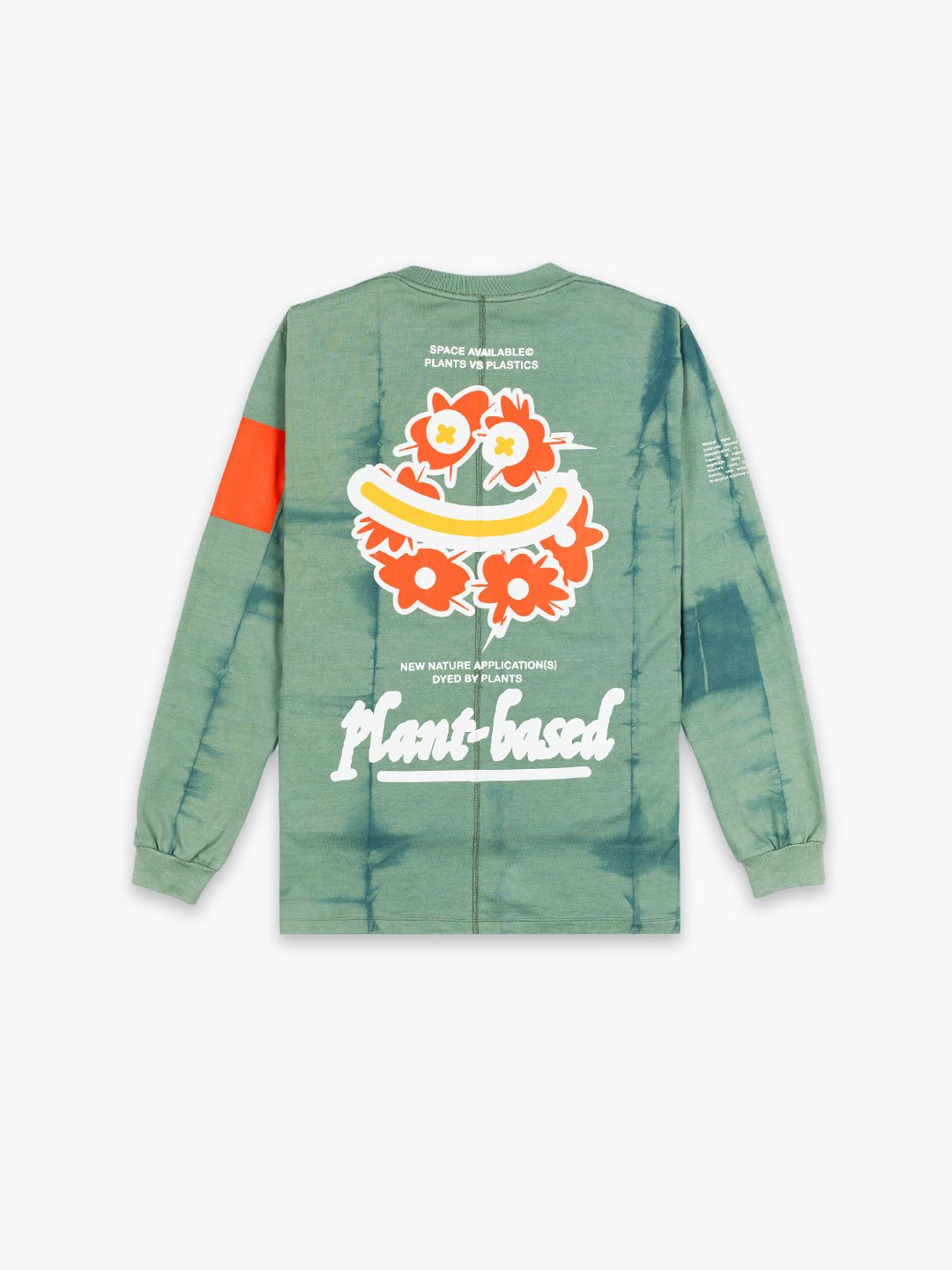 Plant-based Long Sleeve T-shirt Green