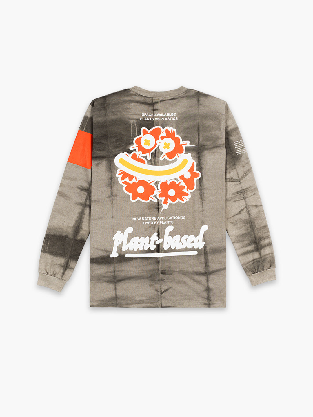 Plant-based Long Sleeve T-shirt Grey