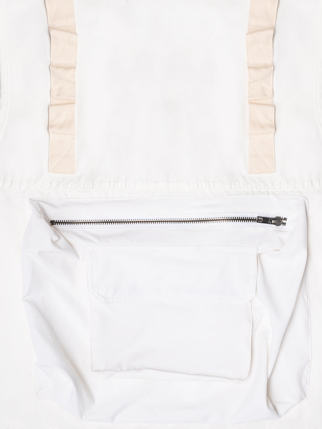 Recycling Parachute Jacket White