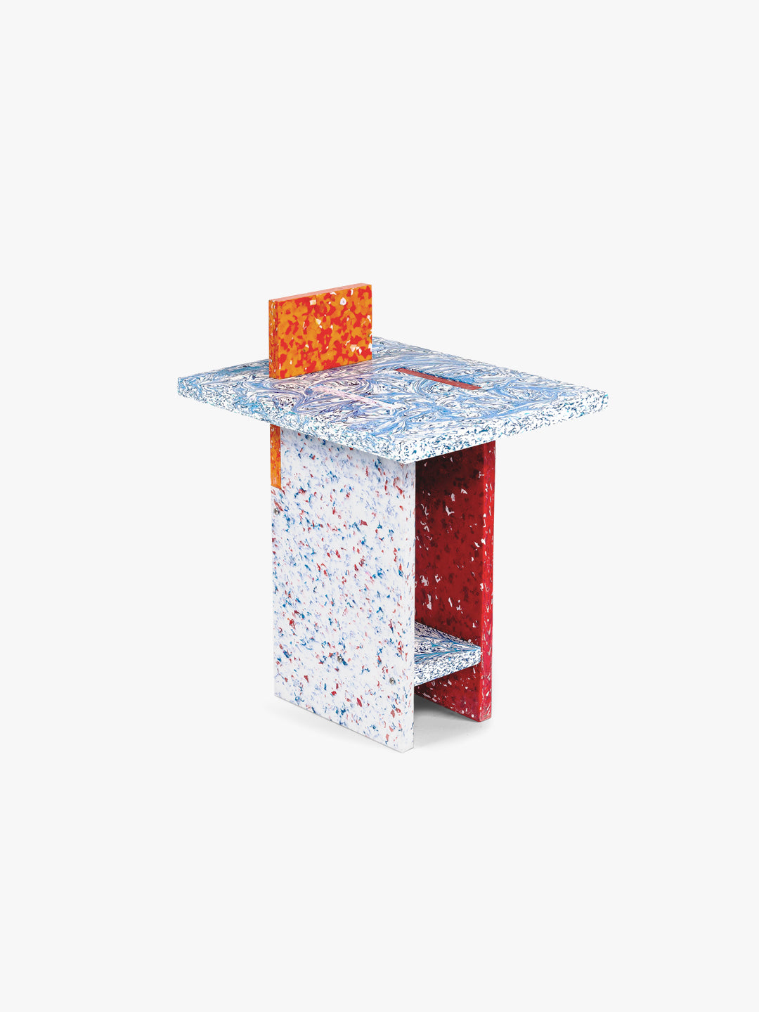 Self-Assembly Stool Multicolour