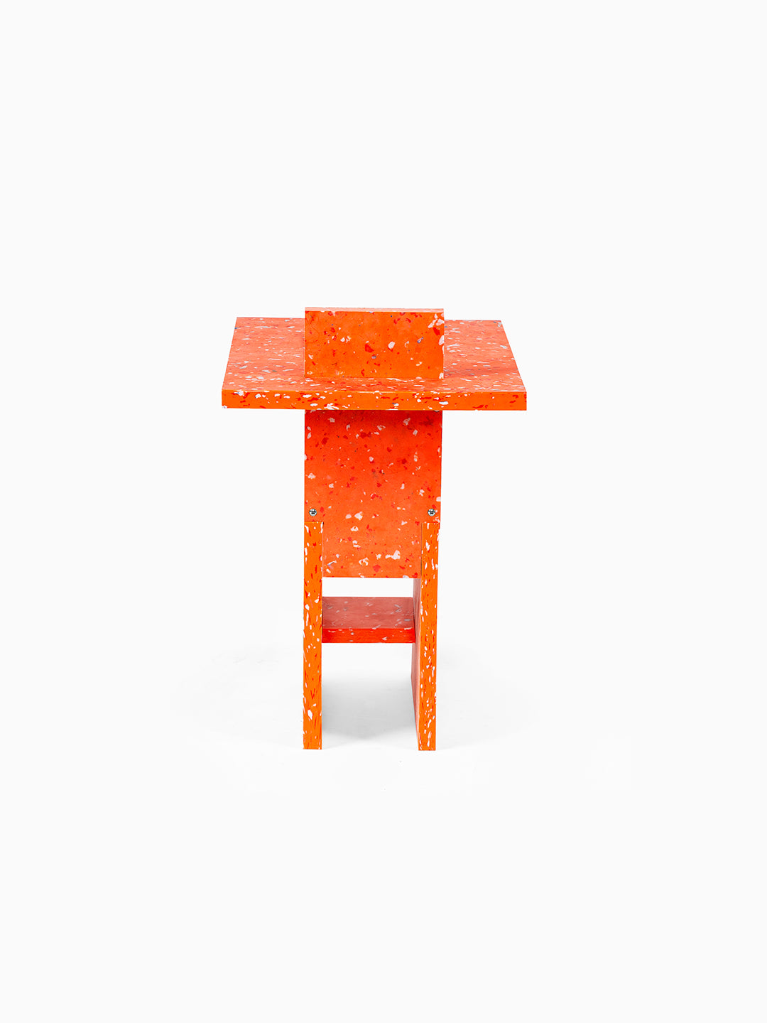 Self-Assembly Stool Orange