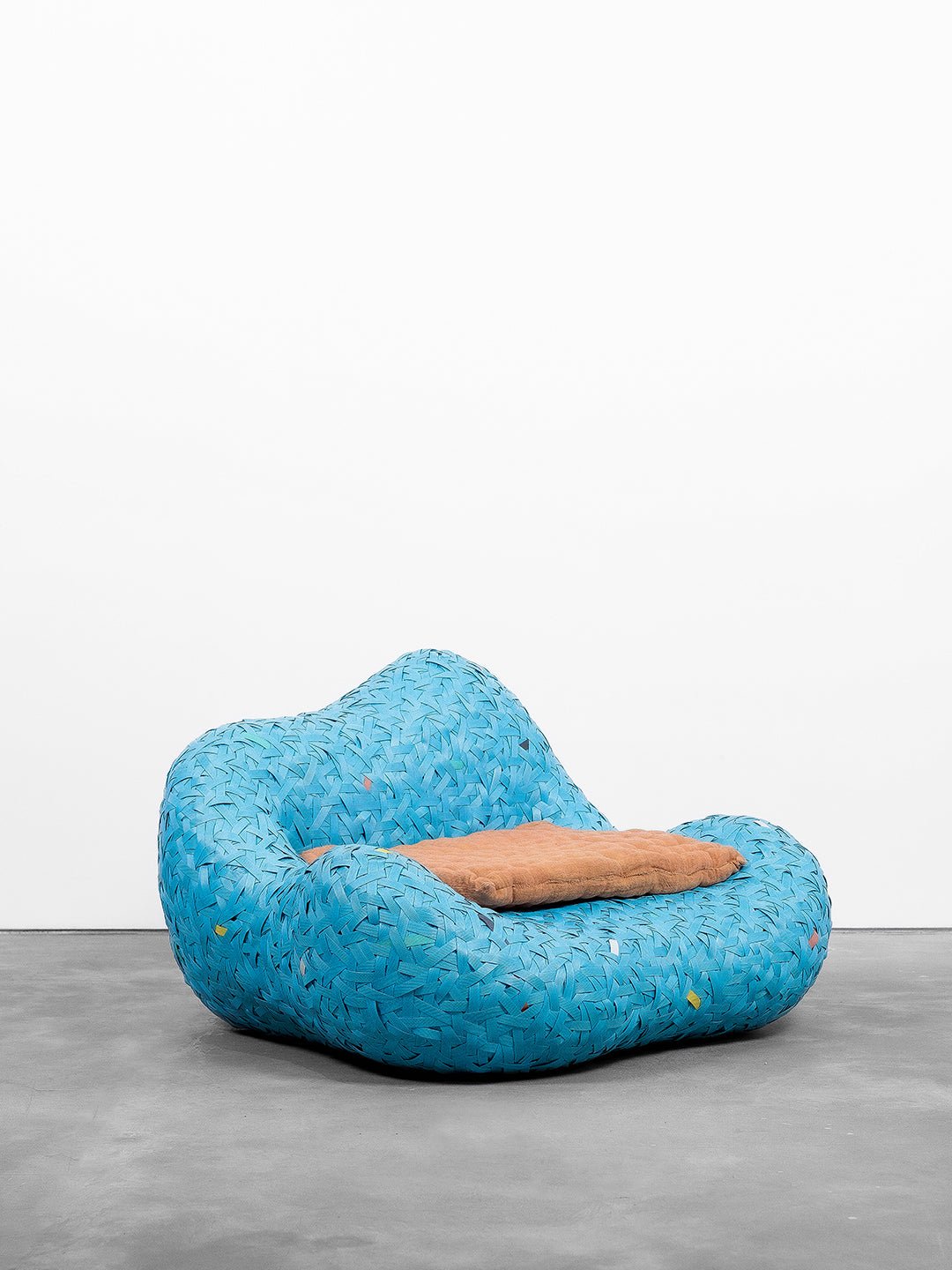 Artisanal Meditation Chair Blue