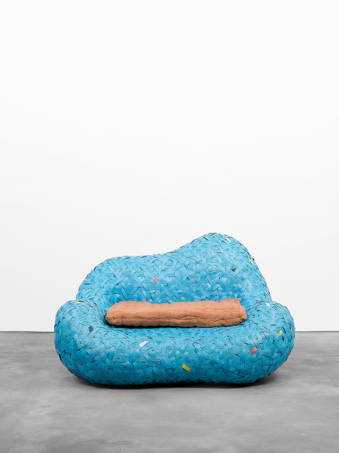Artisanal Meditation Chair Blue