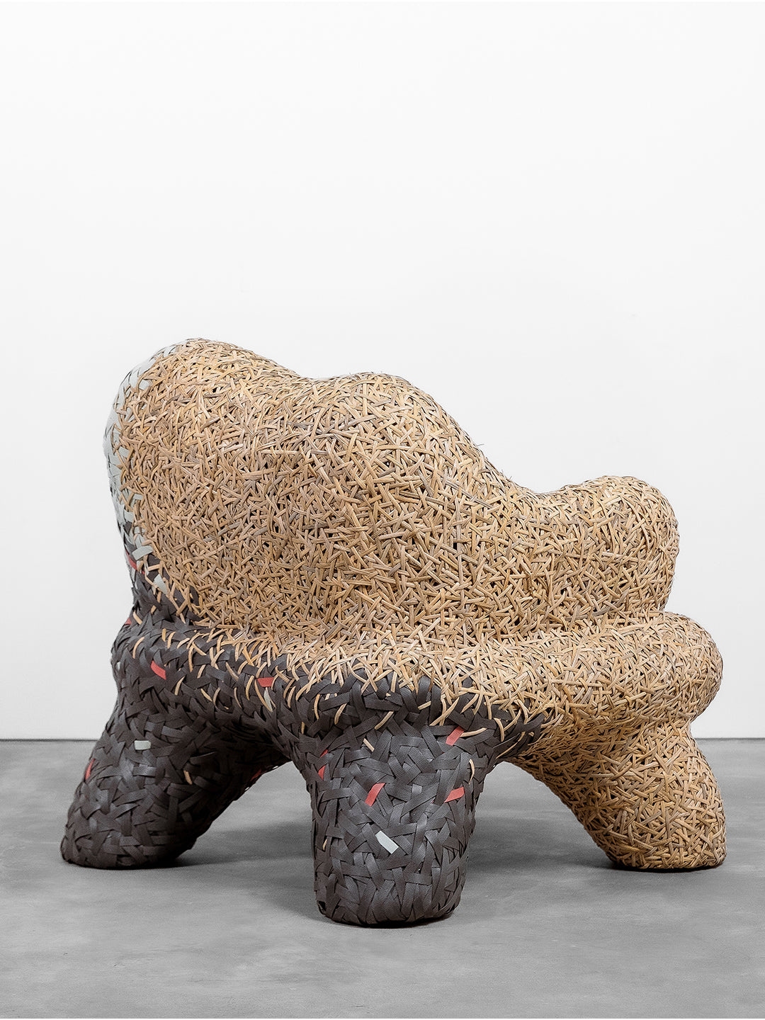 Artisanal Woven Chair Mix Rattan