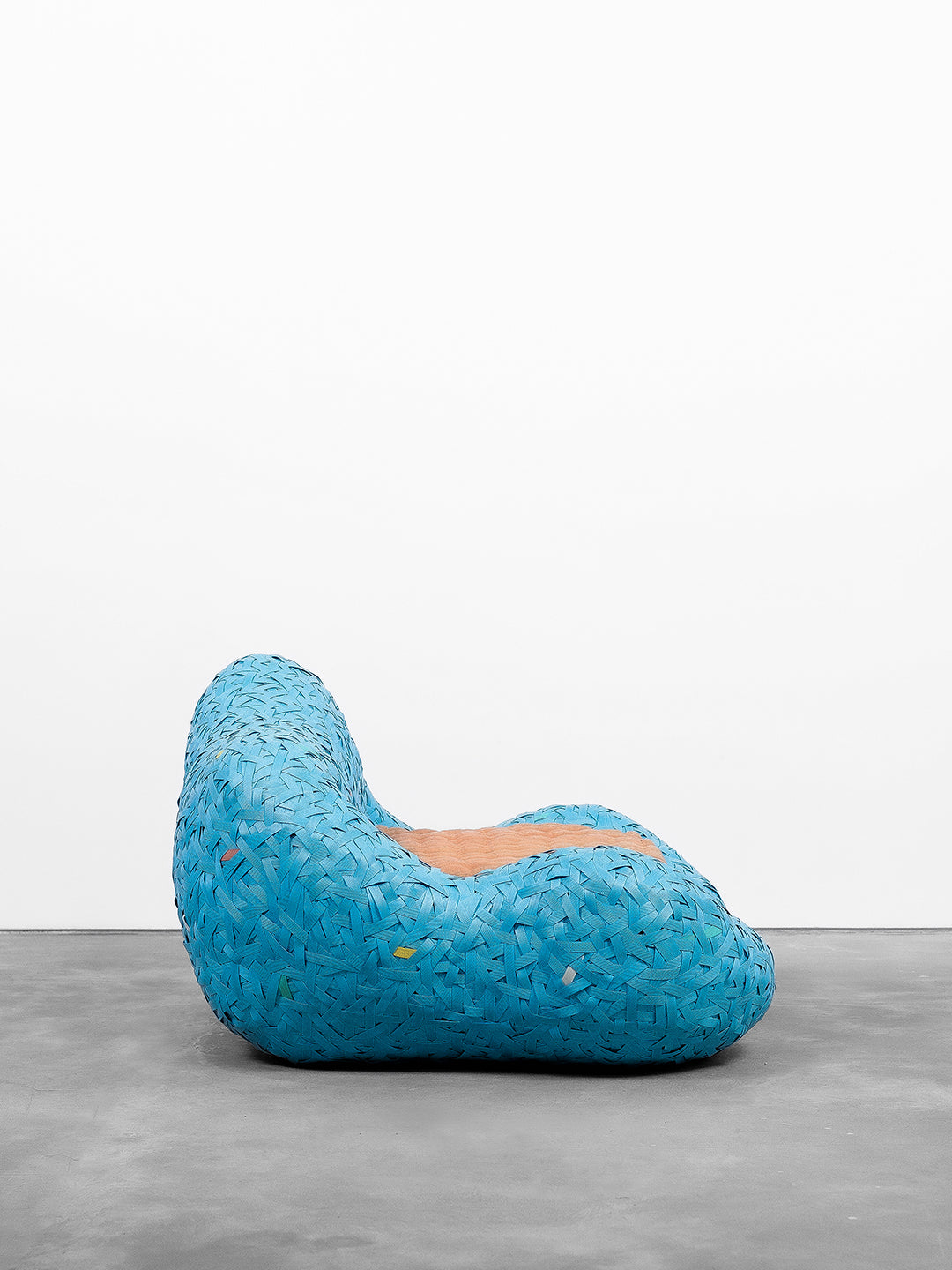 Artisanal Meditation Chair Blue