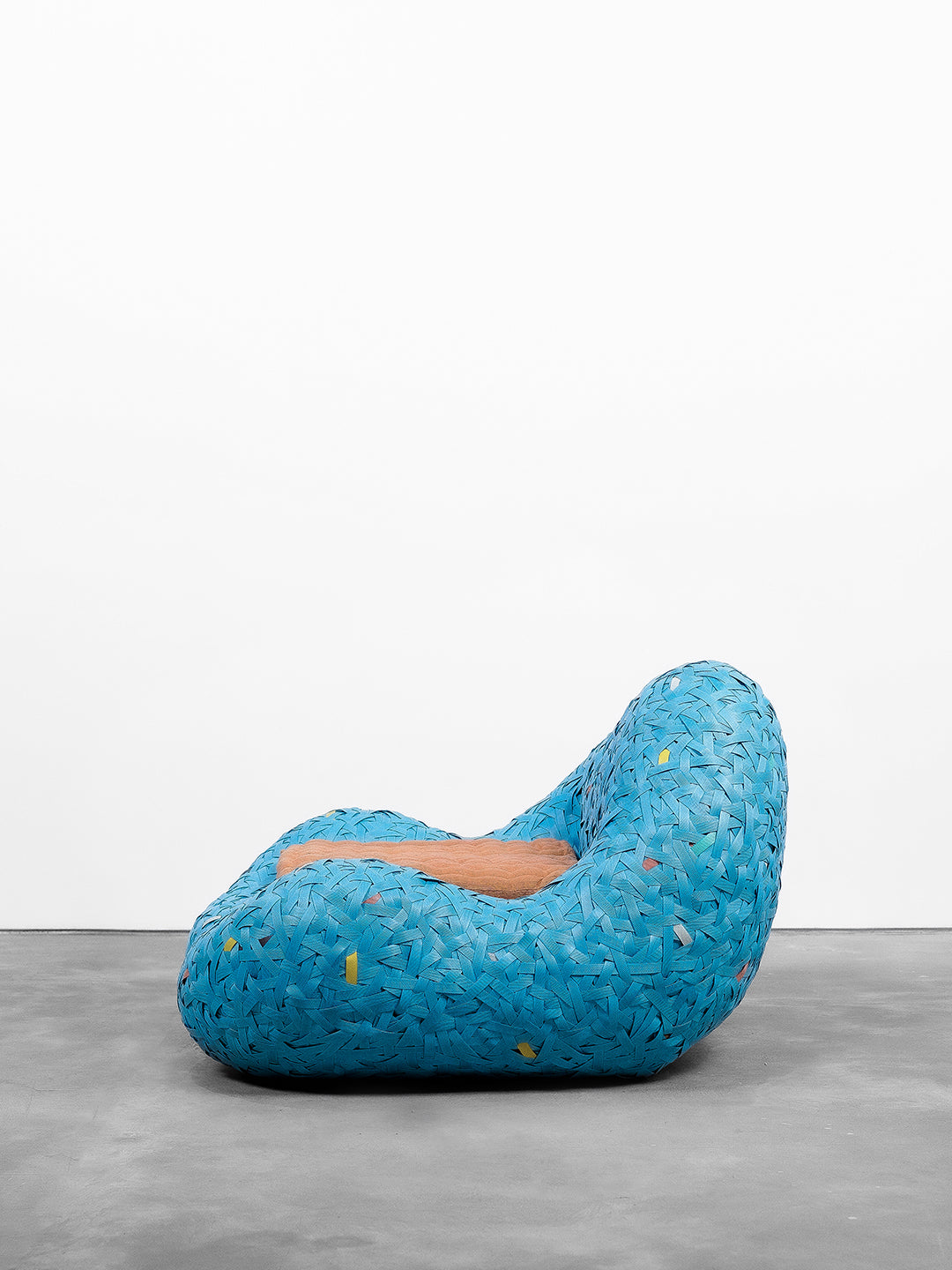 Artisanal Meditation Chair Blue