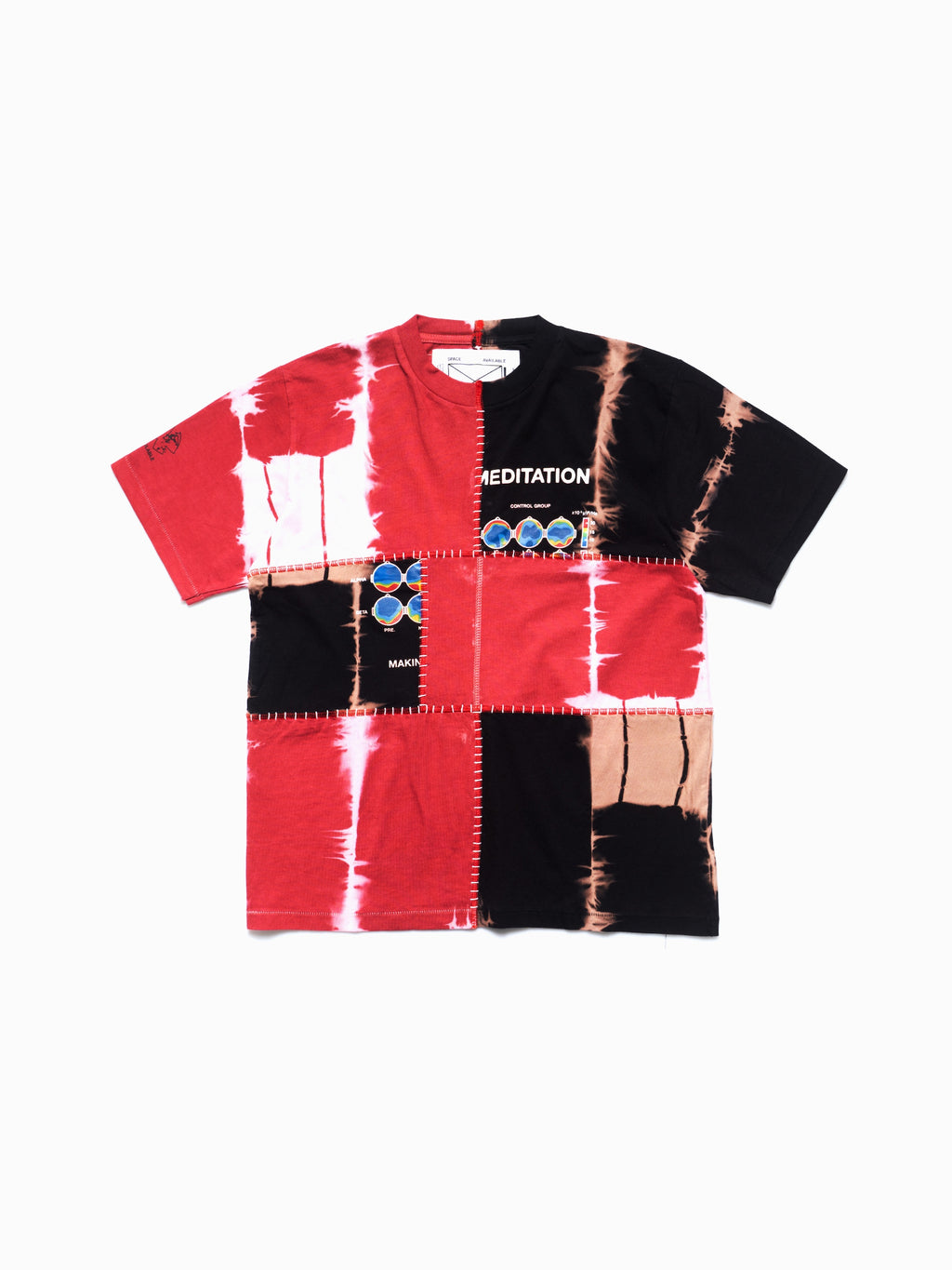 Upcycled Plant Dye Tee Red