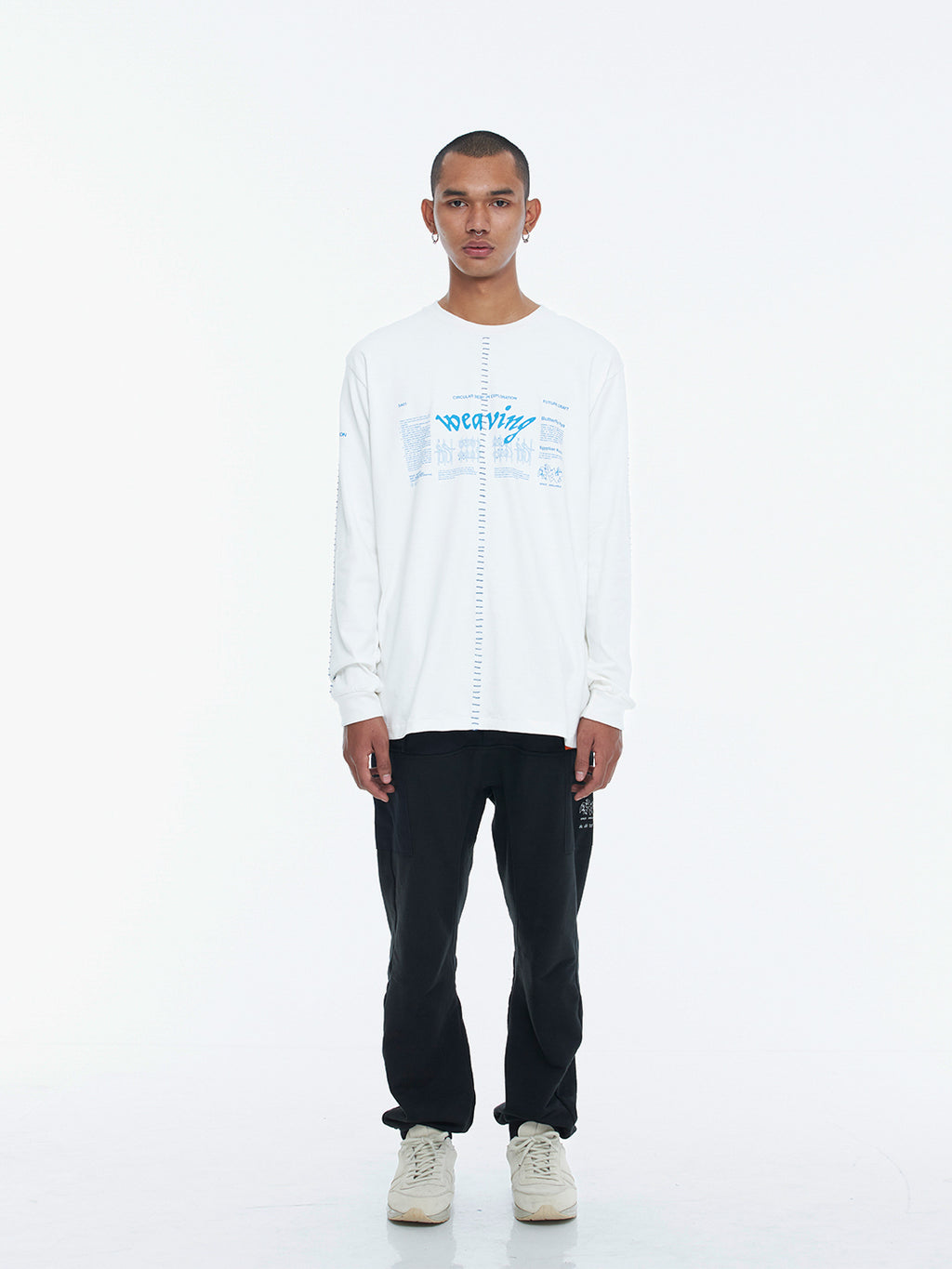 Artisan Weaving Long-Sleeve Natural