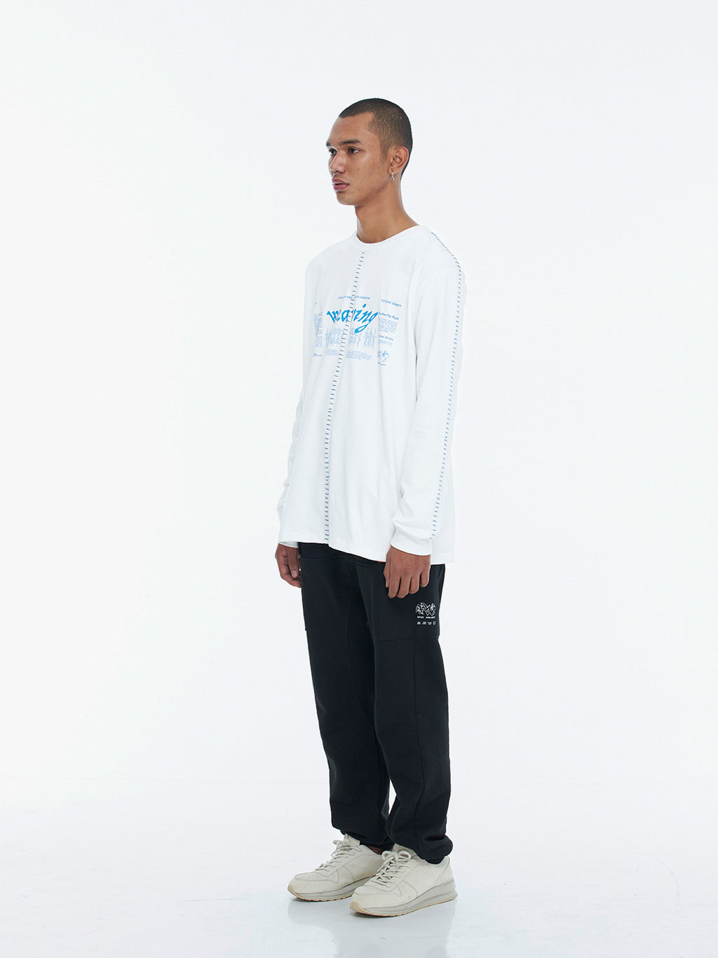 Artisan Weaving Long-Sleeve Natural