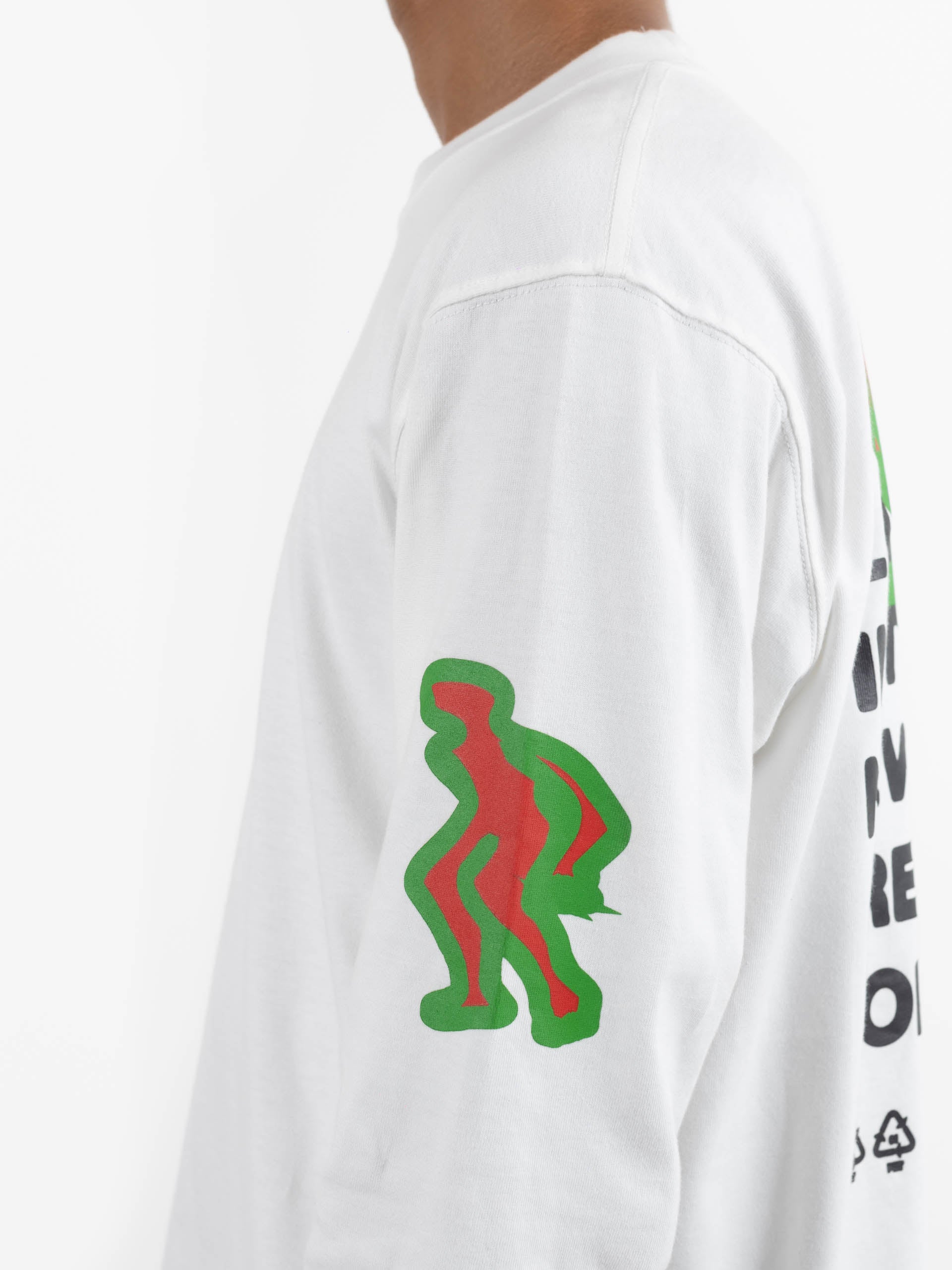 Utopia Dreams Long Sleeve T-Shirt White