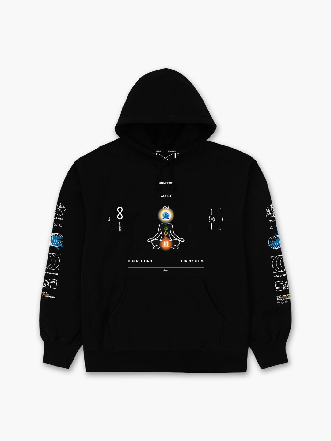 Meditation Hoodie Black