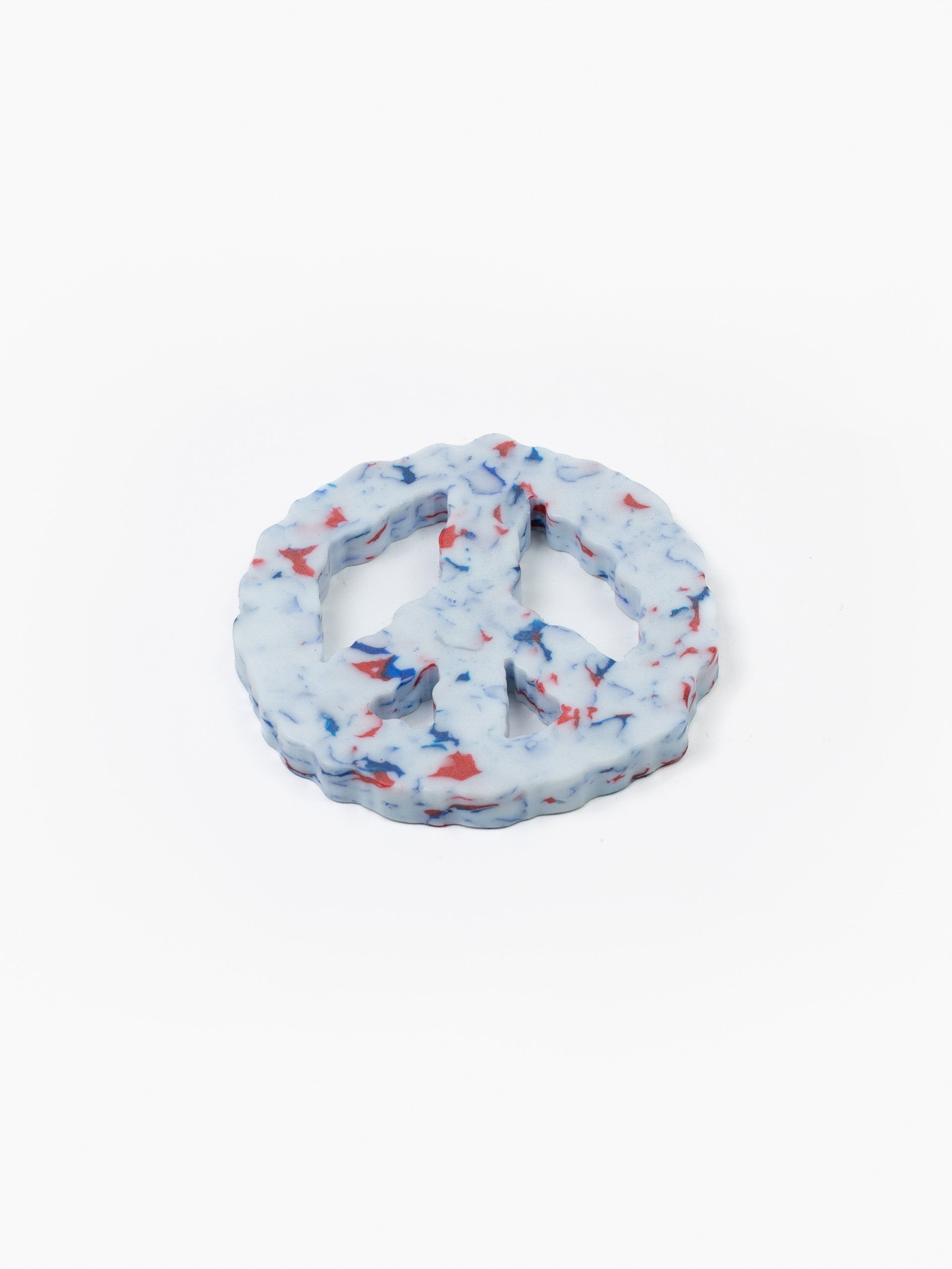 Clouded Peace Coaster set of 4 White